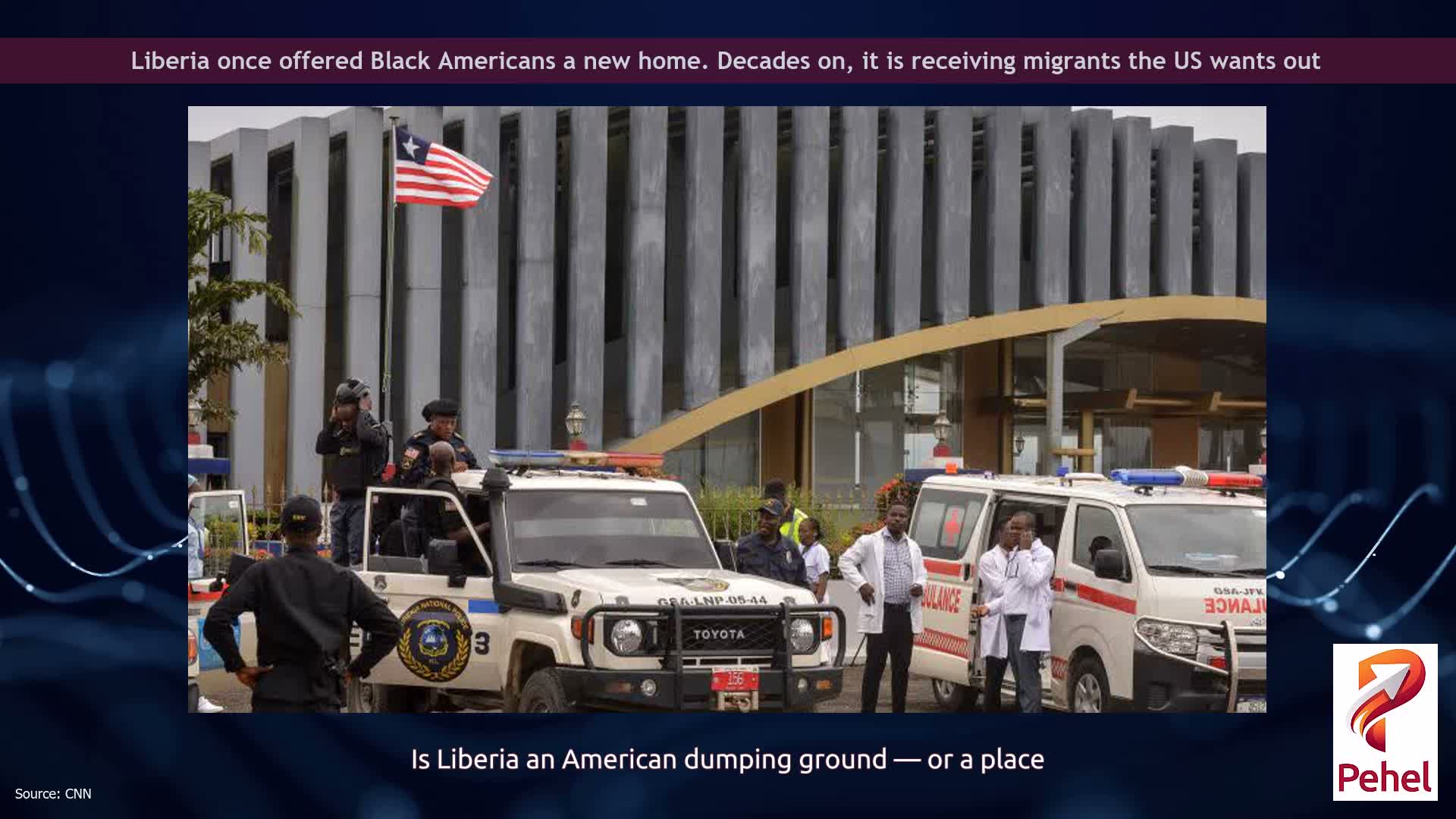 Liberia once offered Black Americans a new home. Decades on, it is receiving migrants the US wants out
