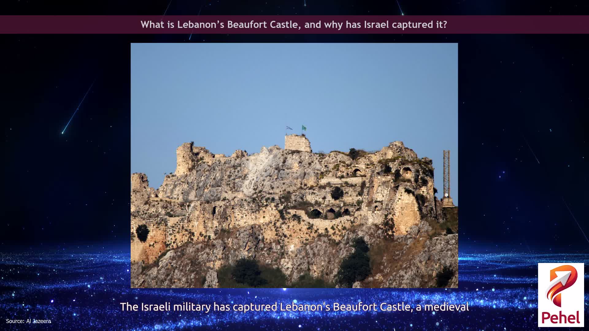 What is Lebanon’s Beaufort Castle, and why has Israel captured it?