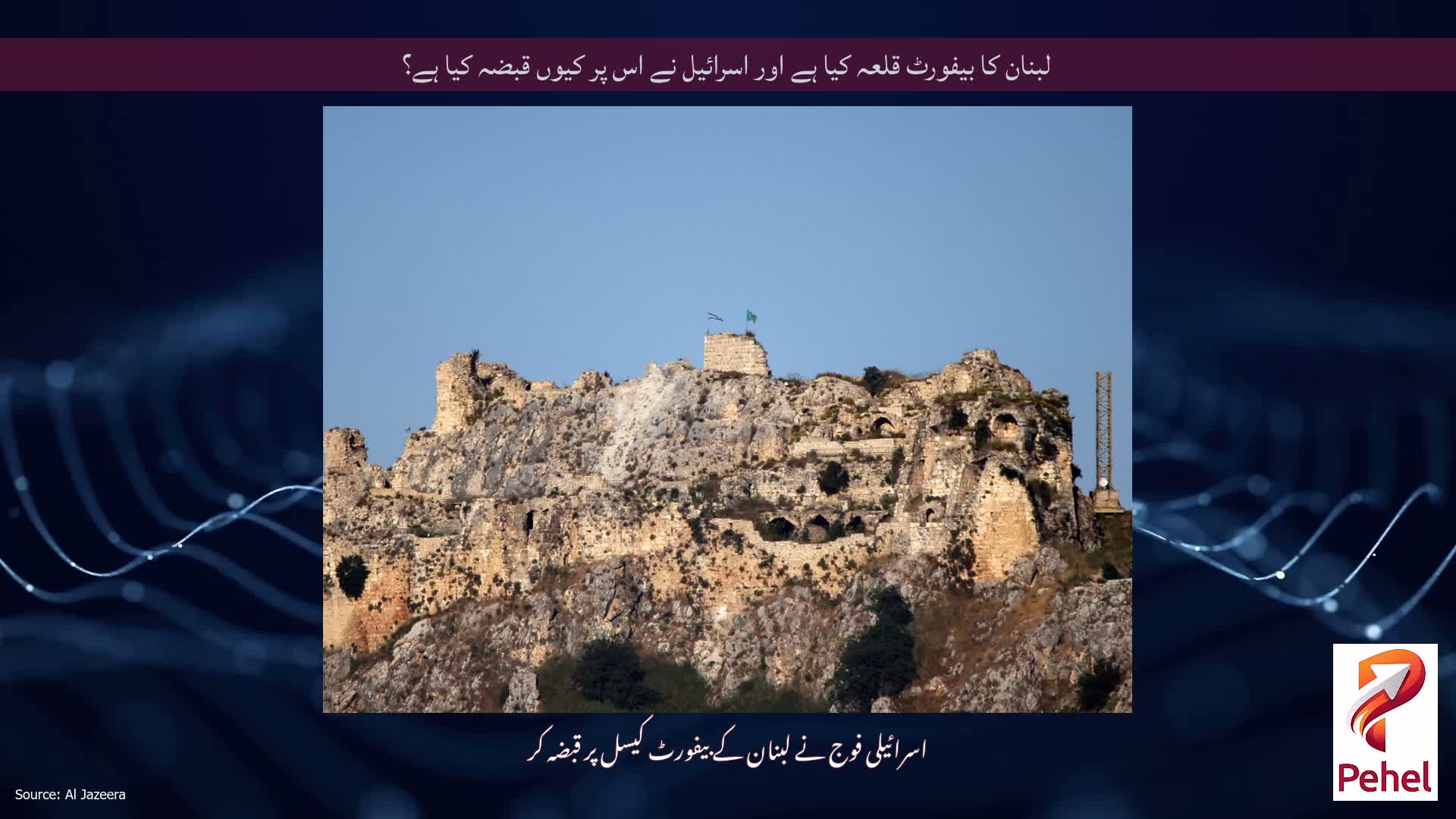 لبنان کا بیفورٹ قلعہ کیا ہے اور اسرائیل نے اس پر کیوں قبضہ کیا ہے؟