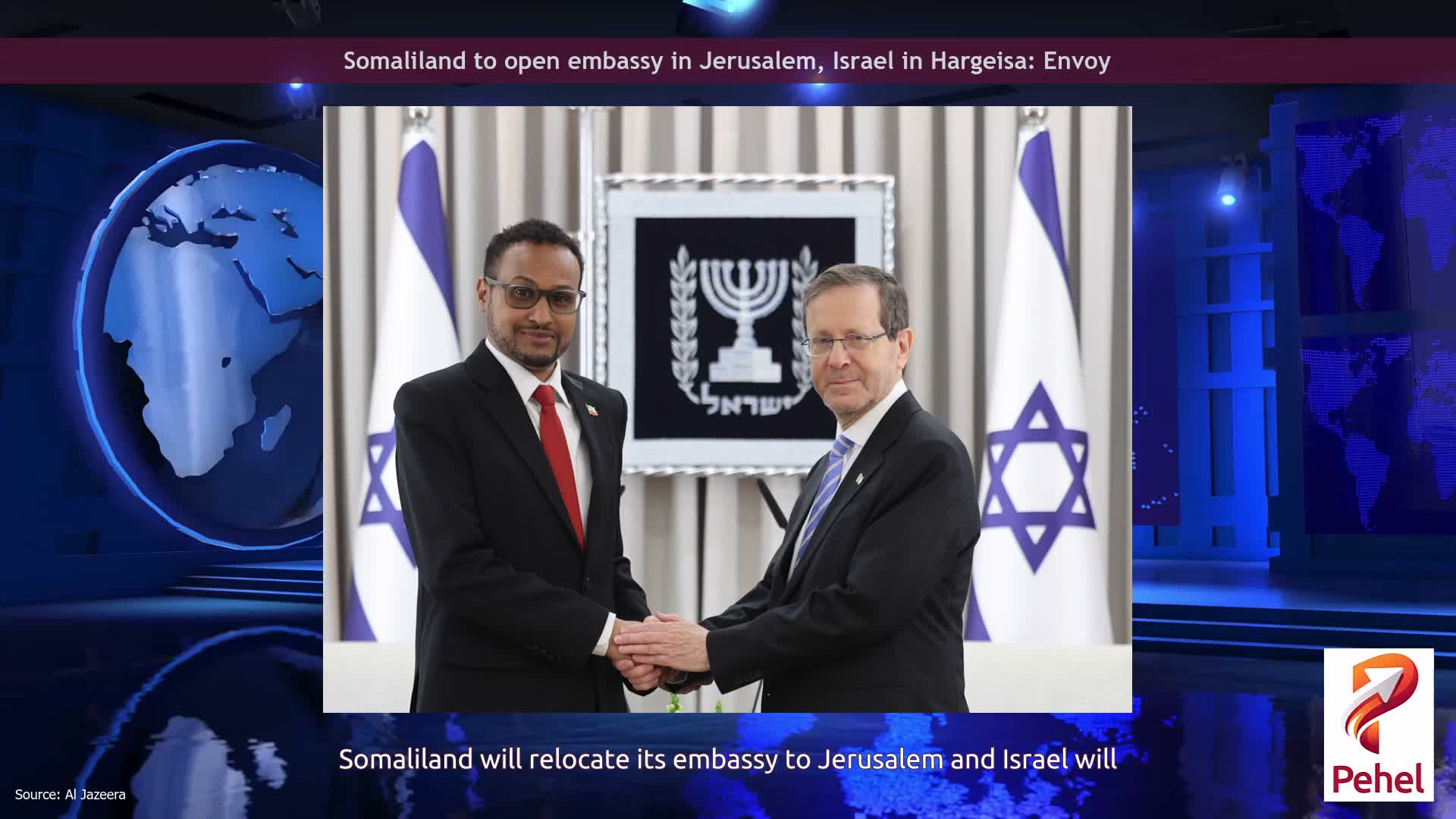 Somaliland to open embassy in Jerusalem, Israel in Hargeisa: Envoy