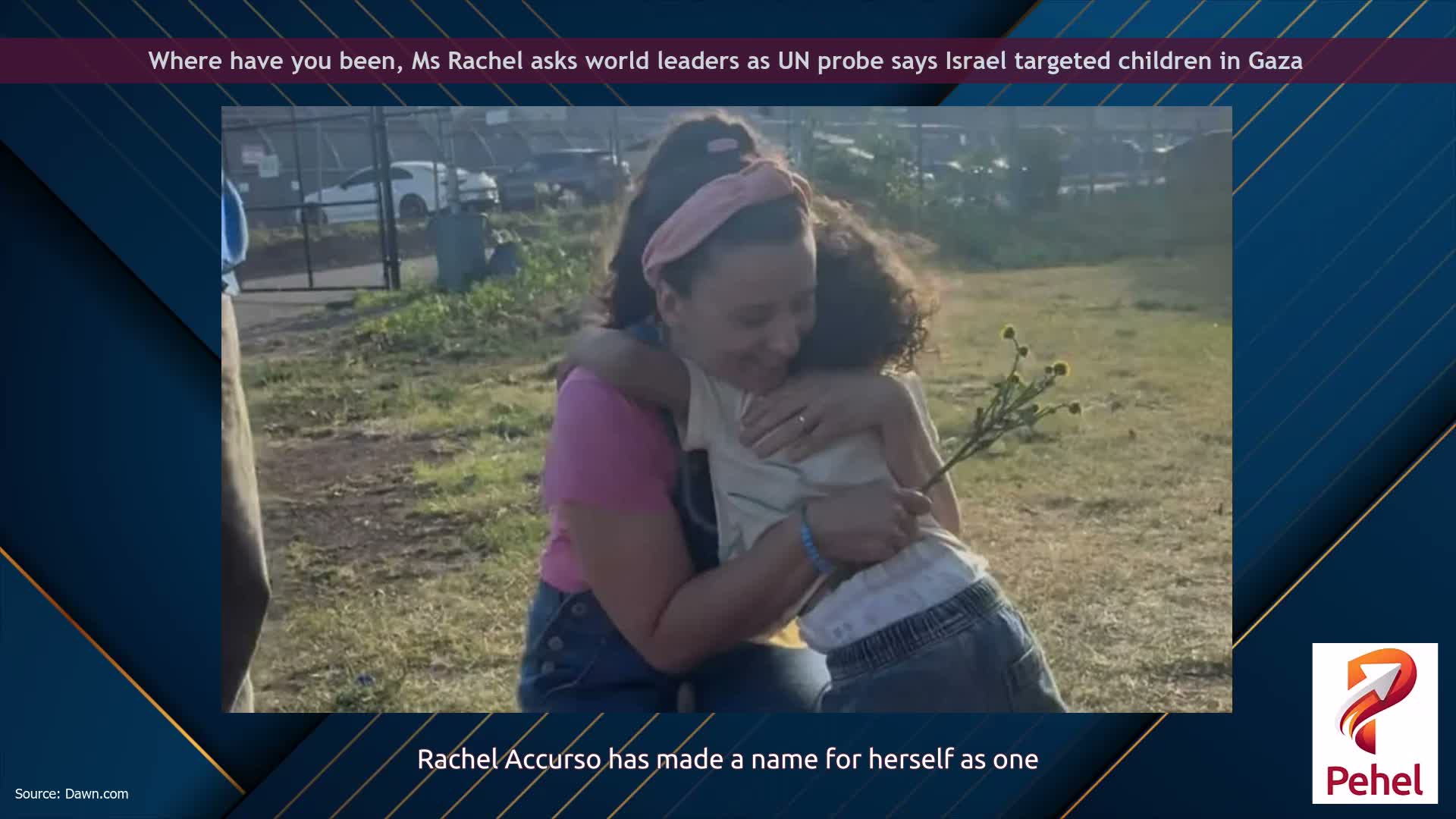 Where have you been, Ms Rachel asks world leaders as UN probe says Israel targeted children in Gaza