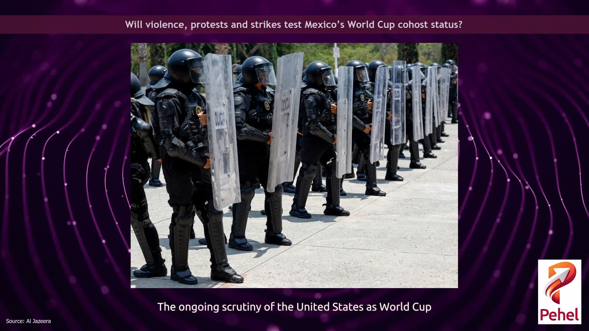 Will violence, protests and strikes test Mexico’s World Cup cohost status?