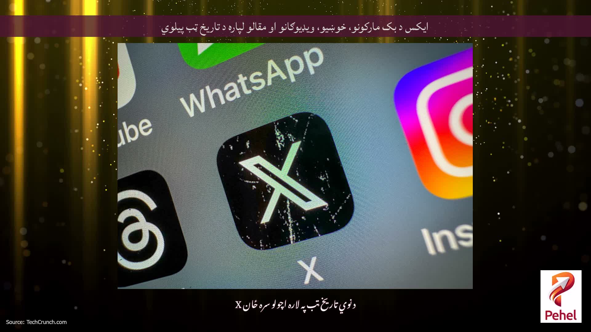 ایکس د بک مارکونو، خوښیو، ویډیوګانو او مقالو لپاره د تاریخ ټب پیلوي