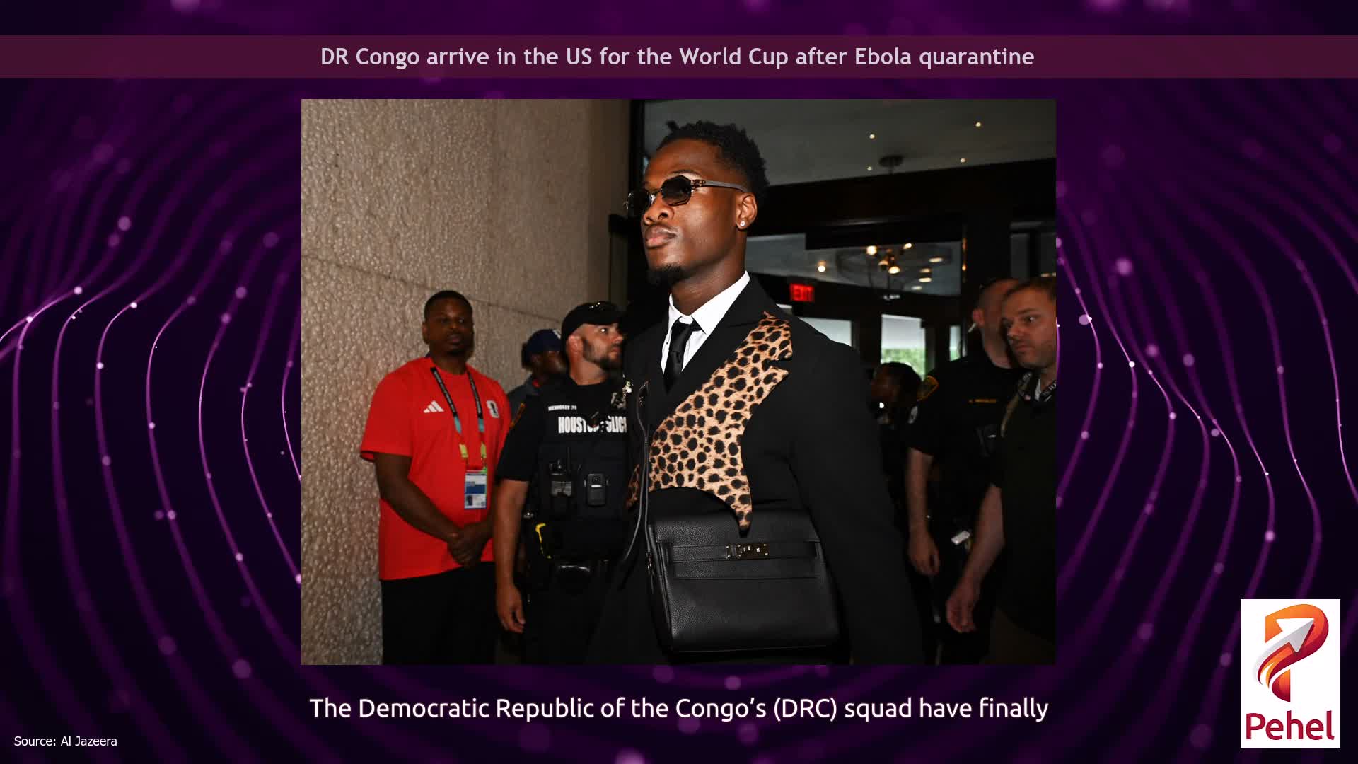 DR Congo arrive in the US for the World Cup after Ebola quarantine