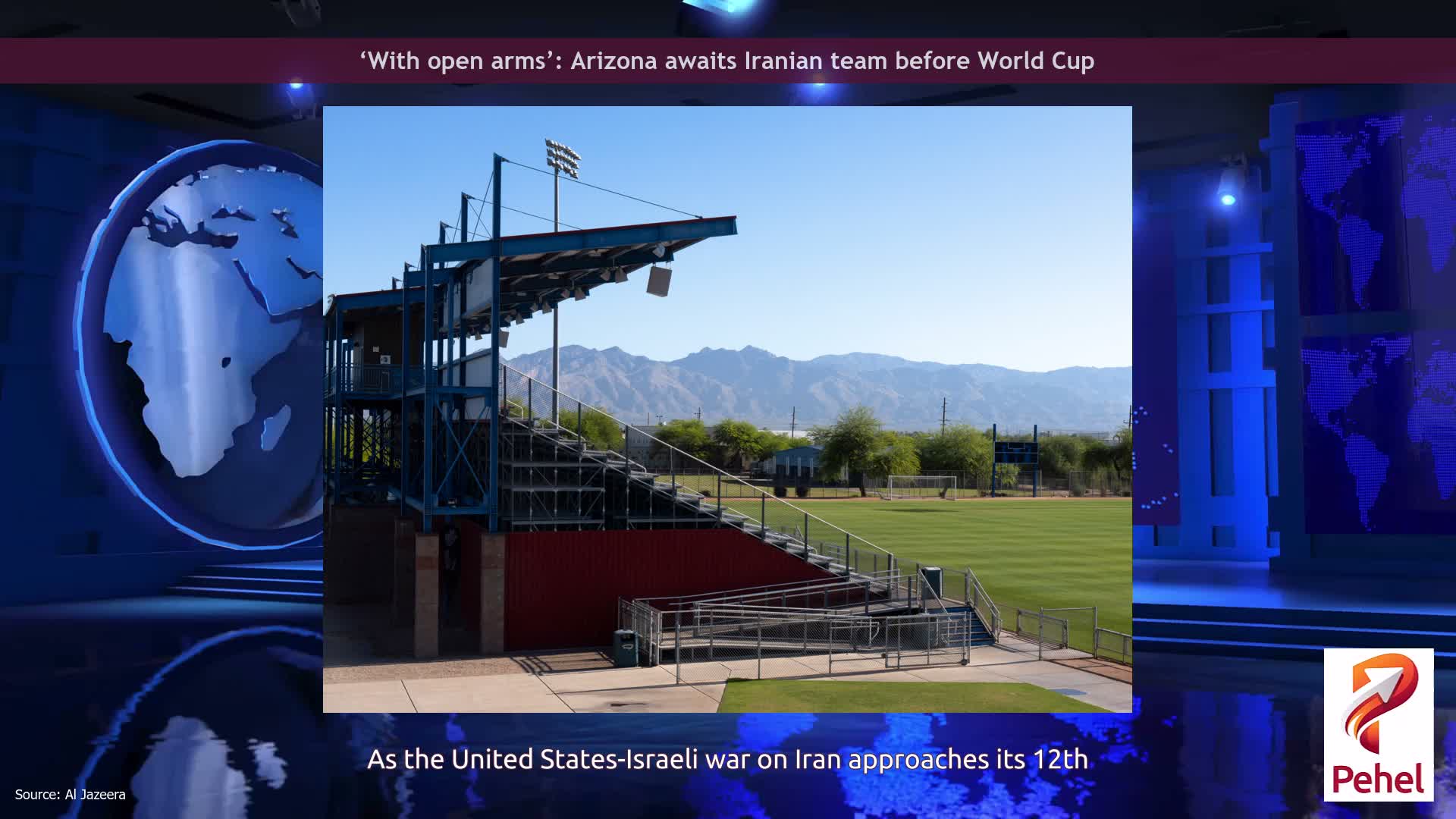 ‘With open arms’: Arizona awaits Iranian team before World Cup