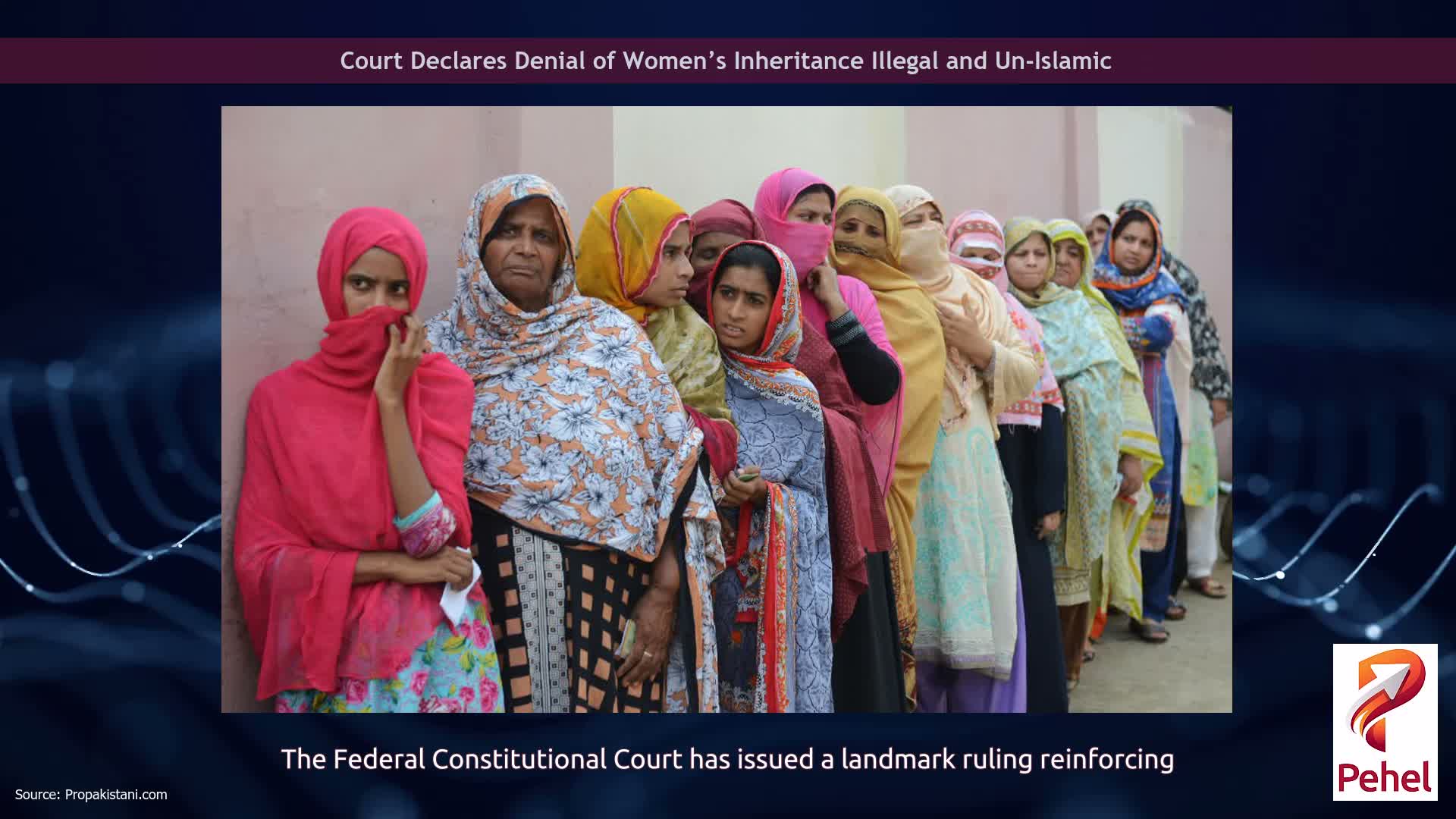 Court Declares Denial of Women’s Inheritance Illegal and Un-Islamic