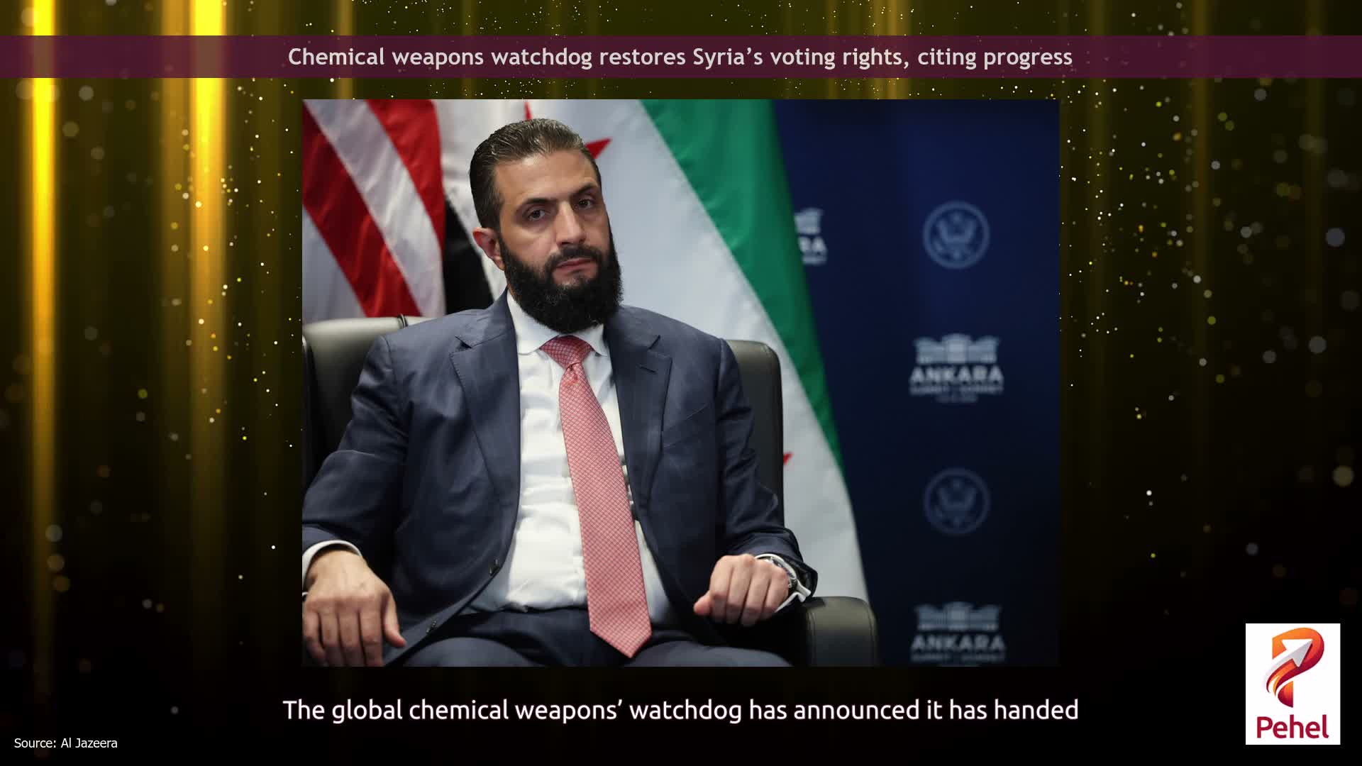 Chemical weapons watchdog restores Syria’s voting rights, citing progress