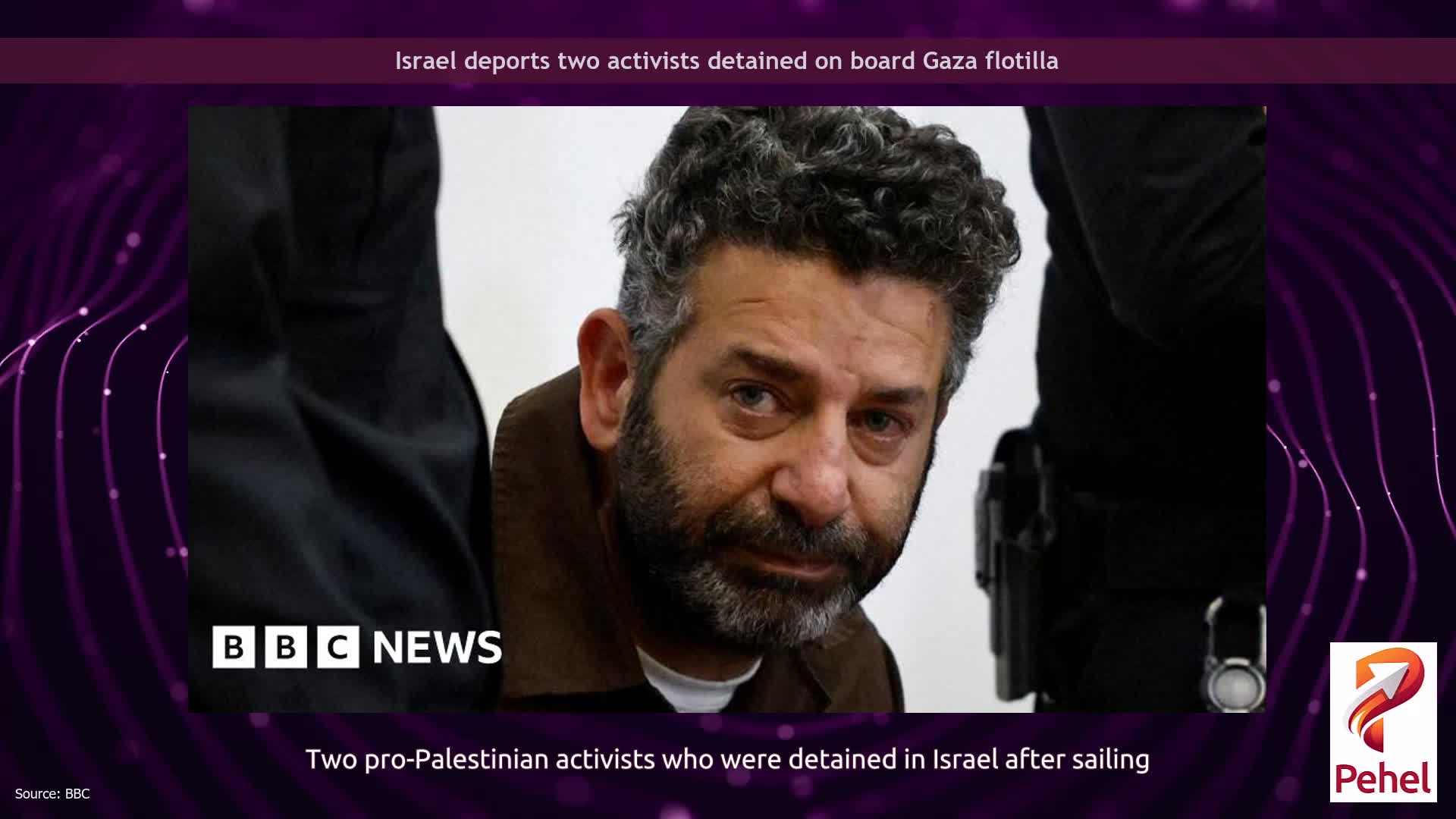 Israel deports two activists detained on board Gaza flotilla