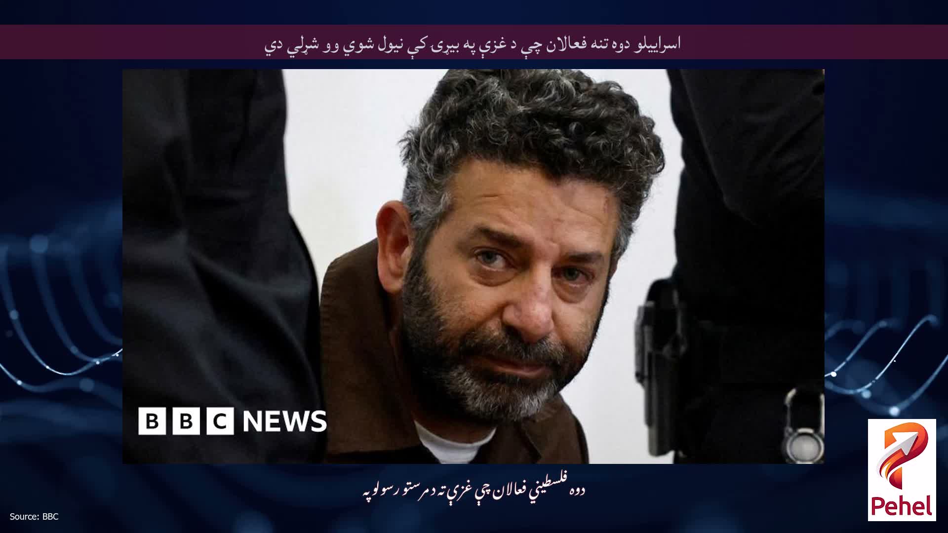 اسراییلو دوه تنه فعالان چې د غزې په بیړۍ کې نیول شوي وو شړلي دي