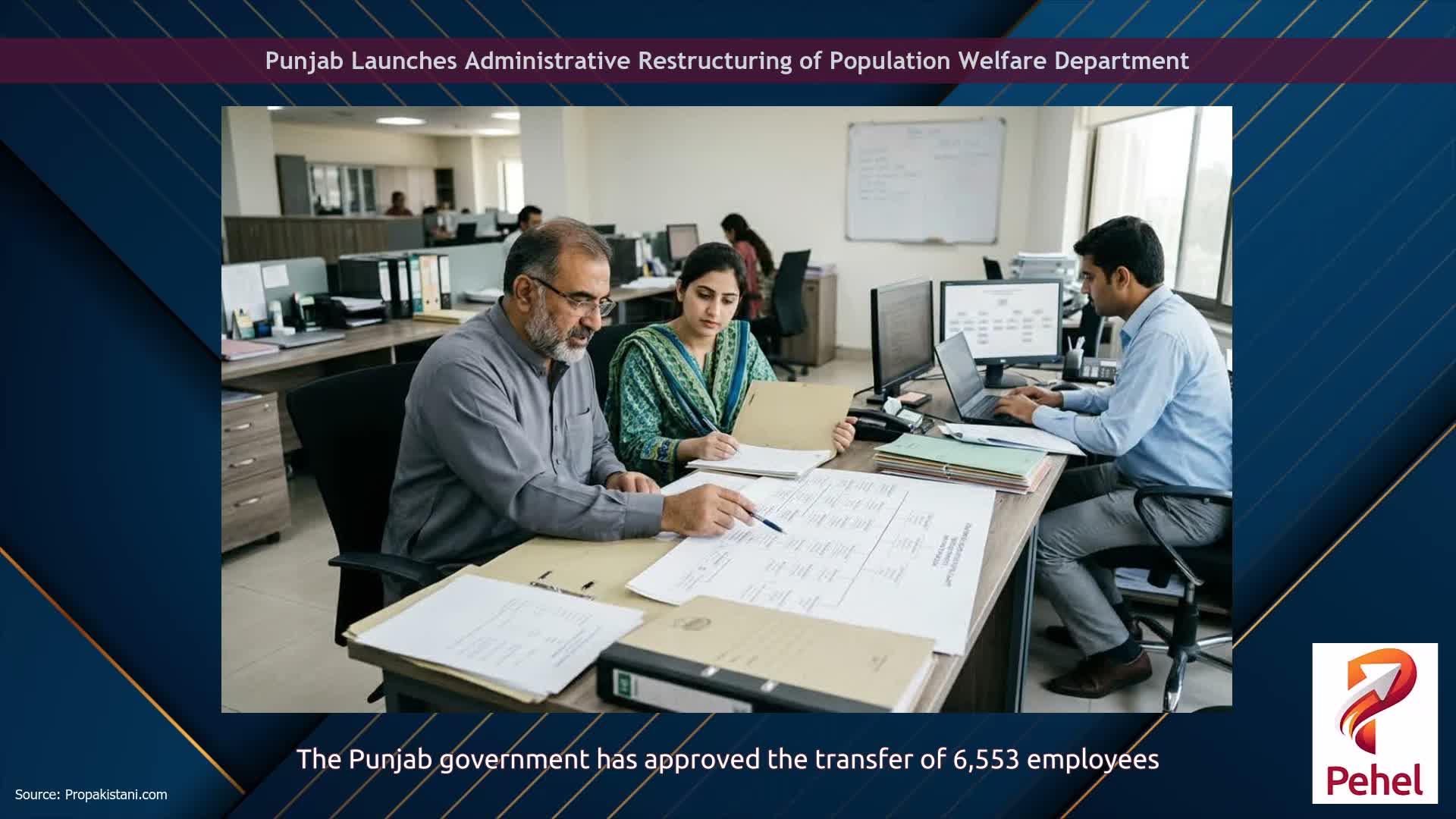Punjab Launches Administrative Restructuring of Population Welfare Department
