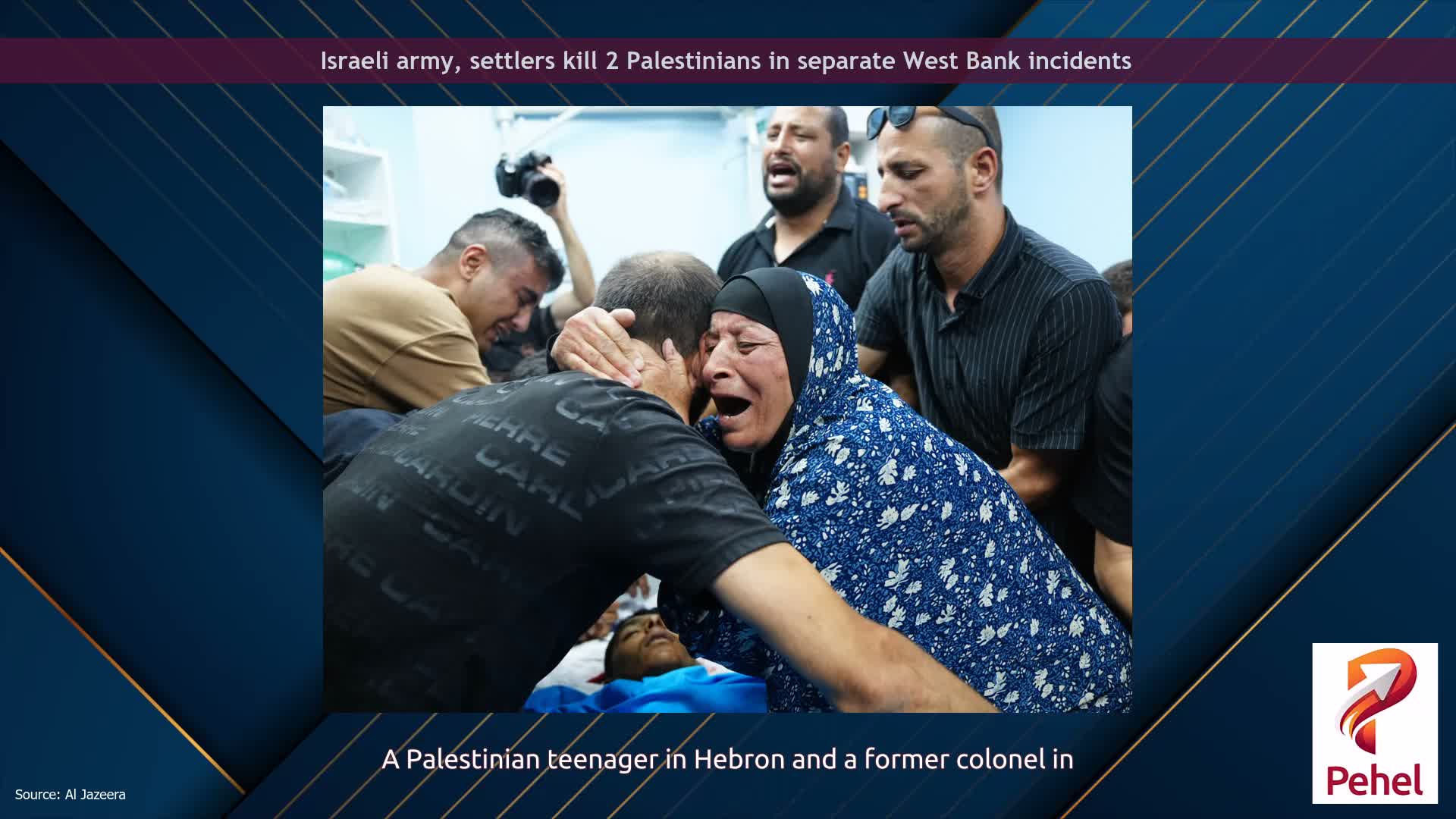 Israeli army, settlers kill 2 Palestinians in separate West Bank incidents