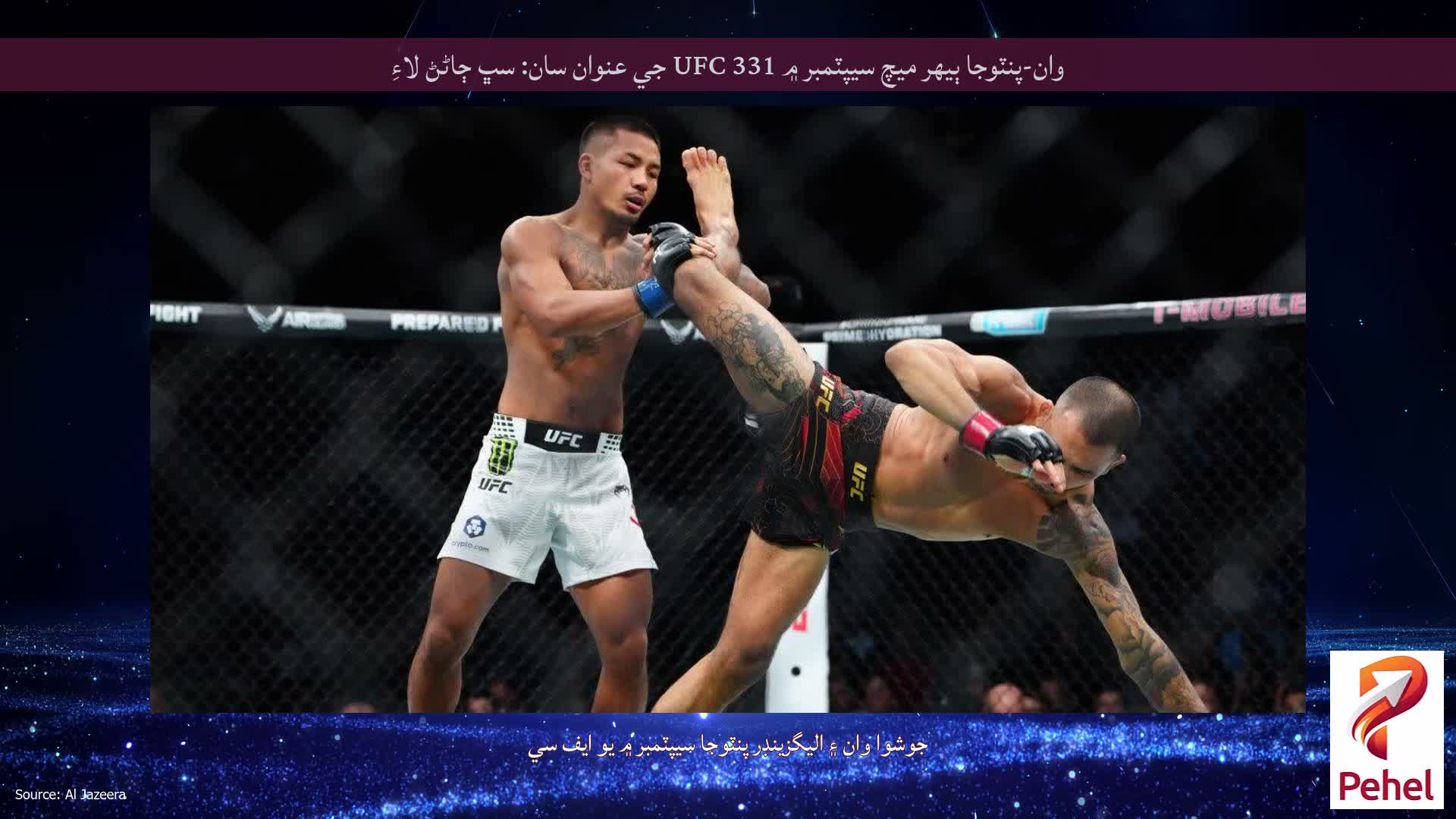 وان-پنٽوجا ٻيهر ميچ سيپٽمبر ۾ UFC 331 جي عنوان سان: سڀ ڄاڻڻ لاءِ