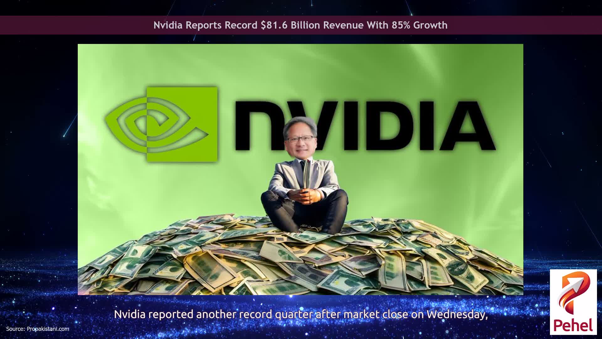 Nvidia Reports Record $81.6 Billion Revenue With 85% Growth