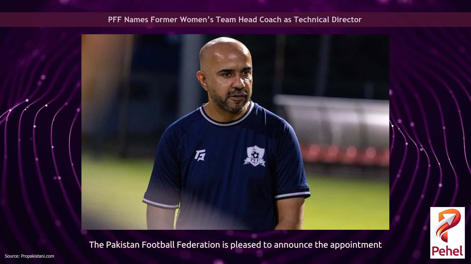 PFF Names Former Women’s Team Head Coach as Technical Director