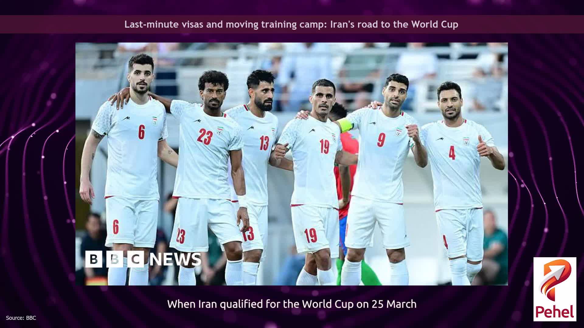 Last-minute visas and moving training camp: Iran's road to the World Cup