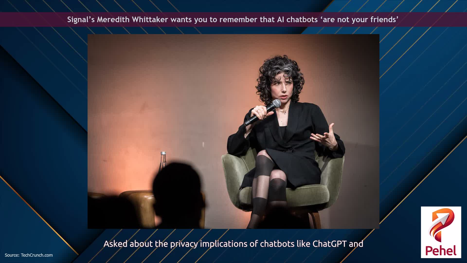 Signal’s Meredith Whittaker wants you to remember that AI chatbots ‘are not your friends’