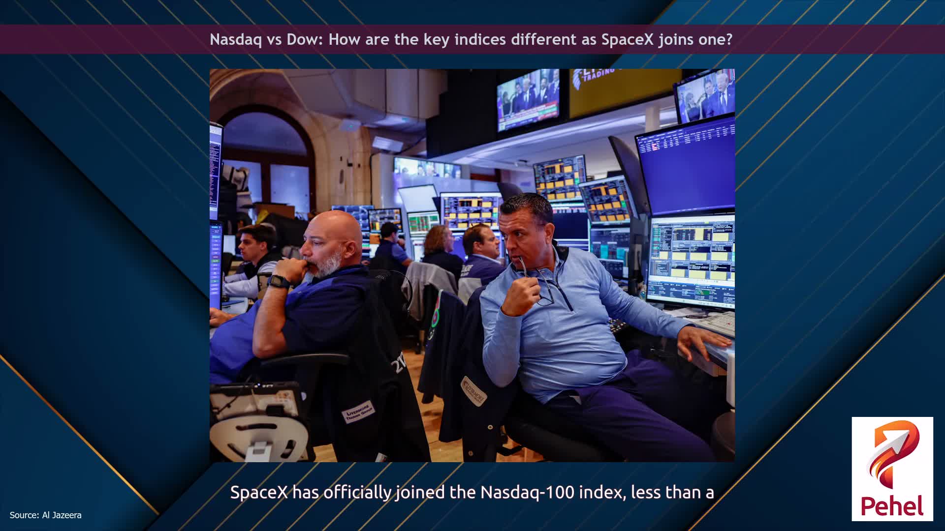 Nasdaq vs Dow: How are the key indices different as SpaceX joins one?