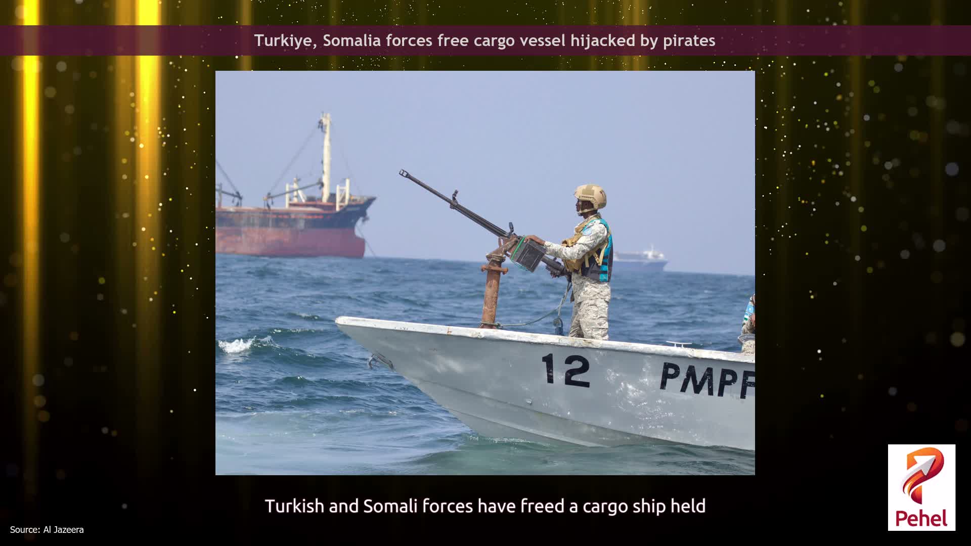 Turkiye, Somalia forces free cargo vessel hijacked by pirates