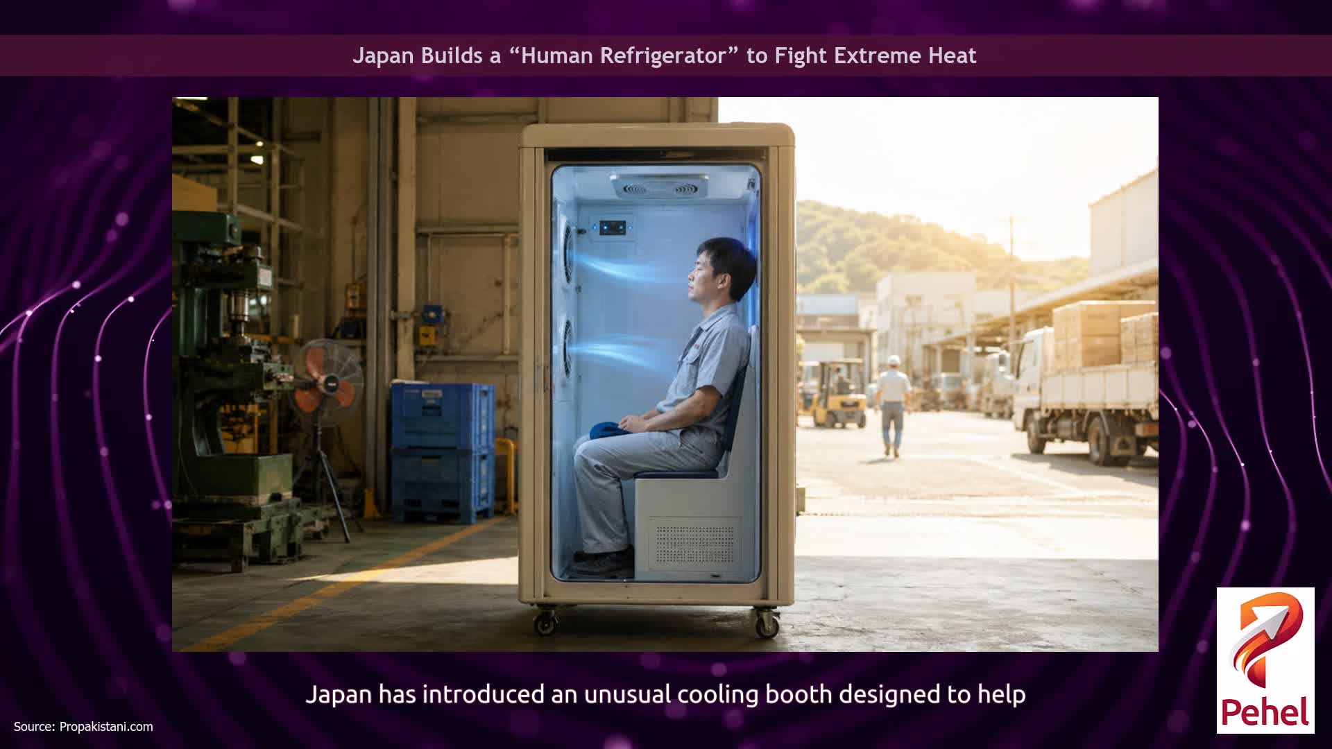 Japan Builds a “Human Refrigerator” to Fight Extreme Heat