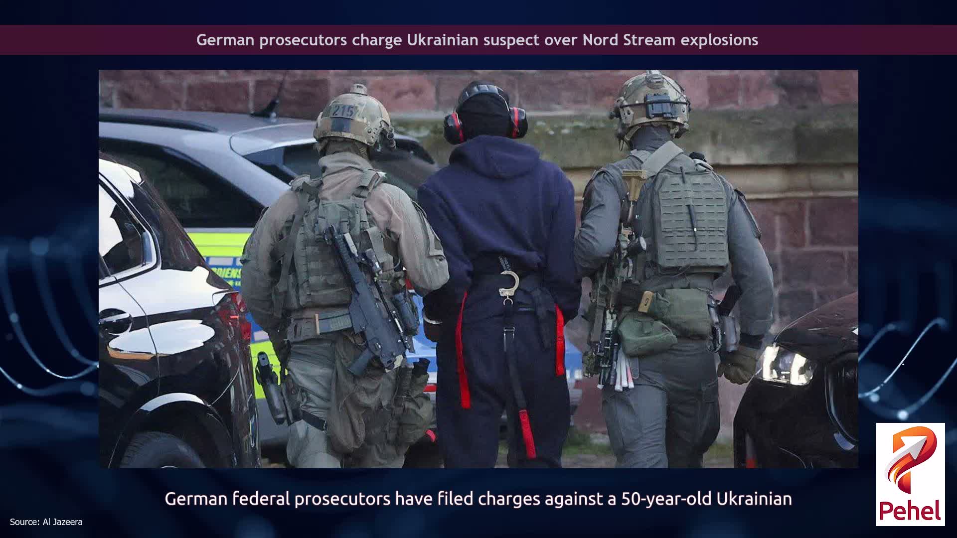 German prosecutors charge Ukrainian suspect over Nord Stream explosions