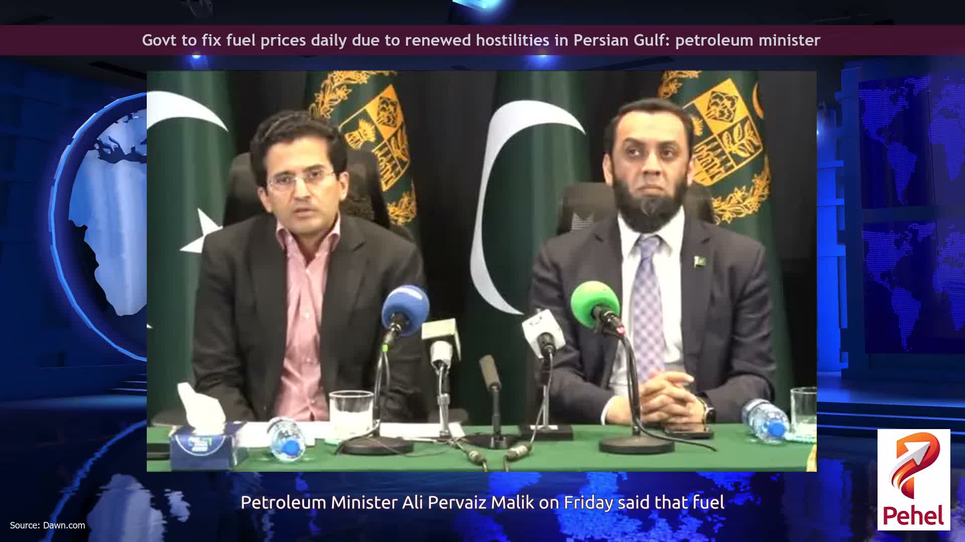 Govt to fix fuel prices daily due to renewed hostilities in Persian Gulf: petroleum minister