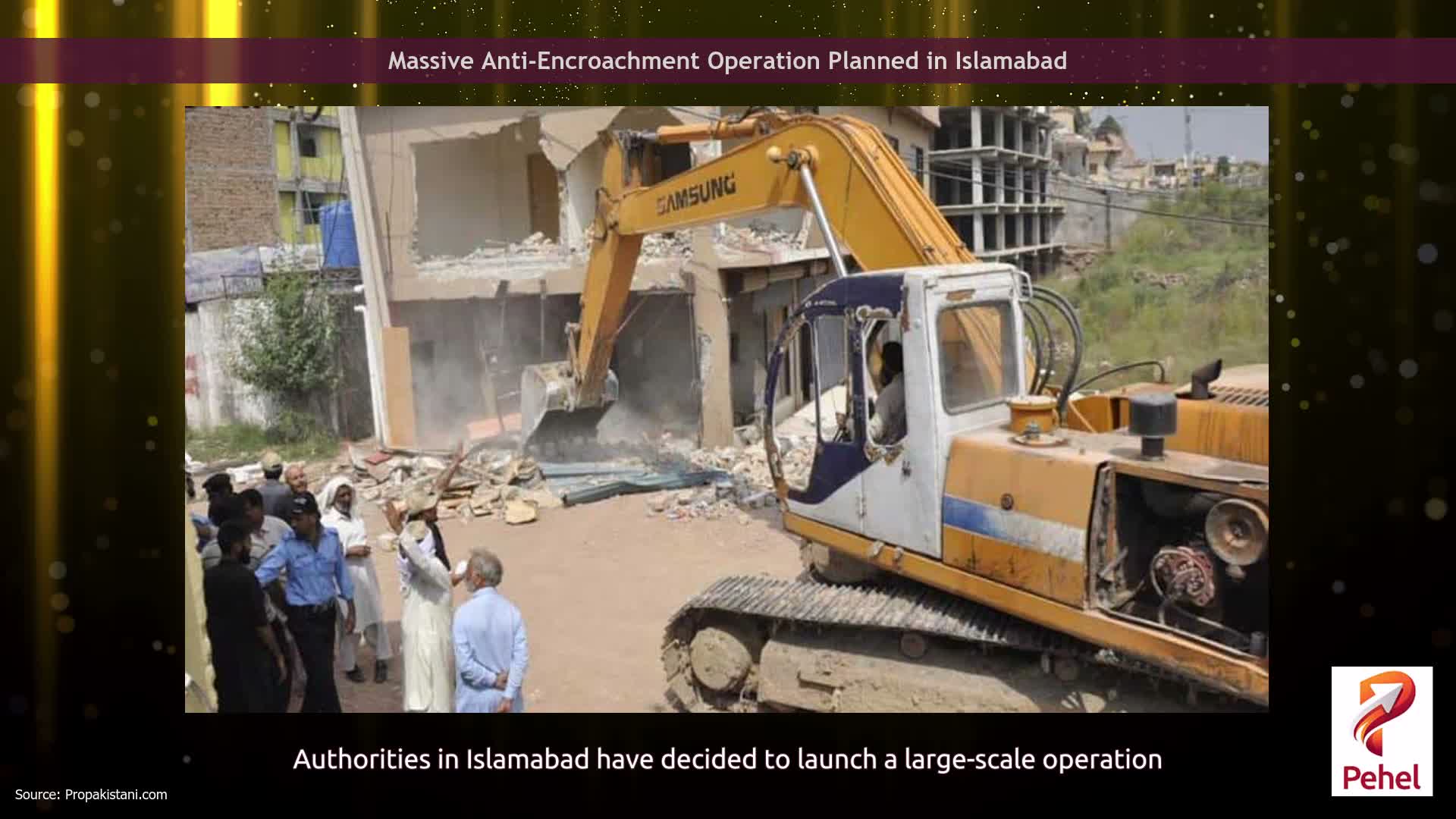 Massive Anti-Encroachment Operation Planned in Islamabad