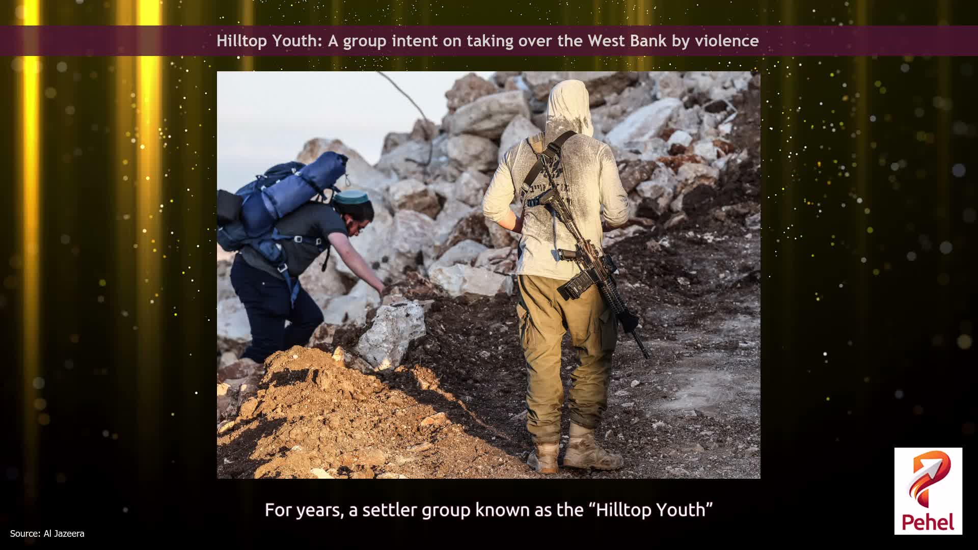 Hilltop Youth: A group intent on taking over the West Bank by violence