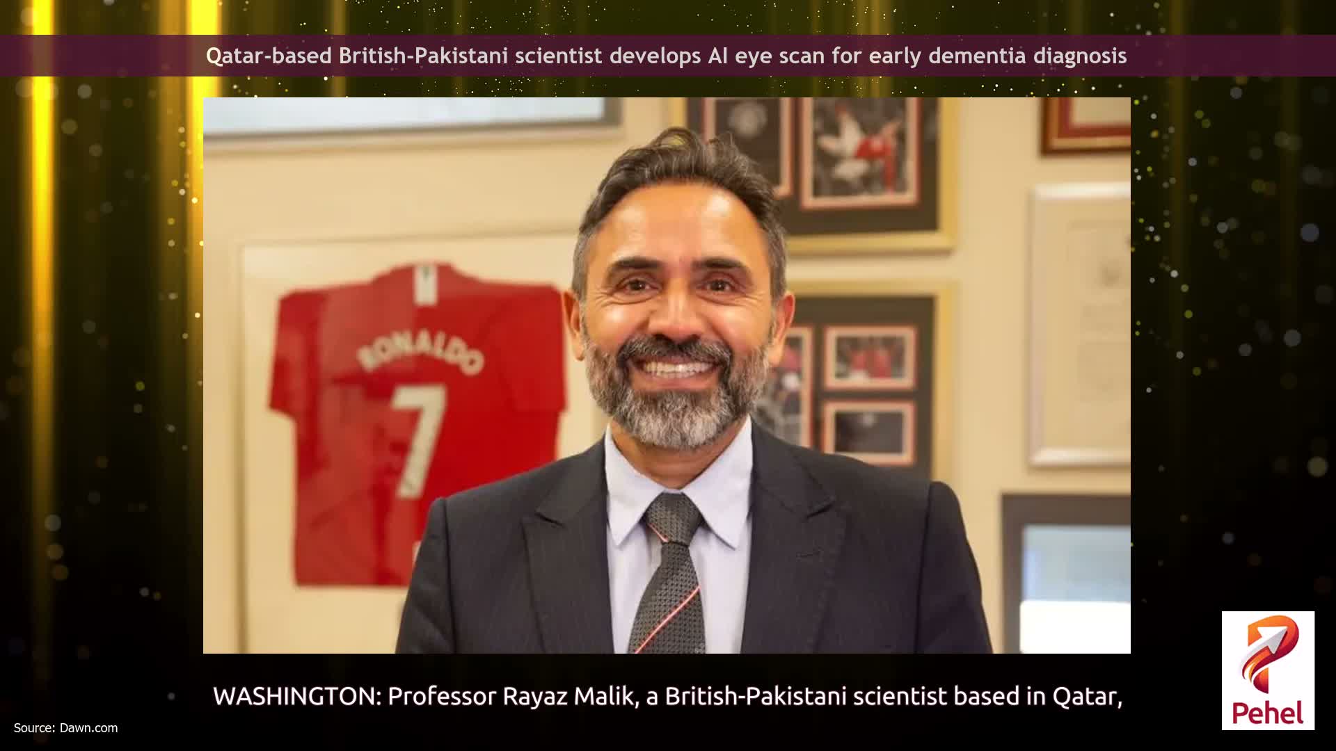 Qatar-based British-Pakistani scientist develops AI eye scan for early dementia diagnosis