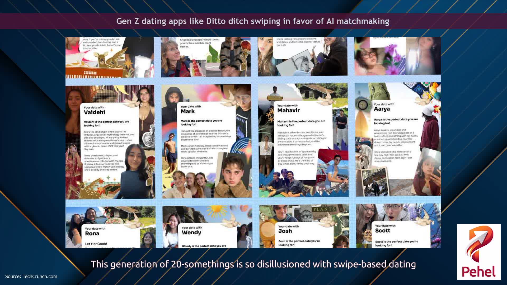 Gen Z dating apps like Ditto ditch swiping in favor of AI matchmaking