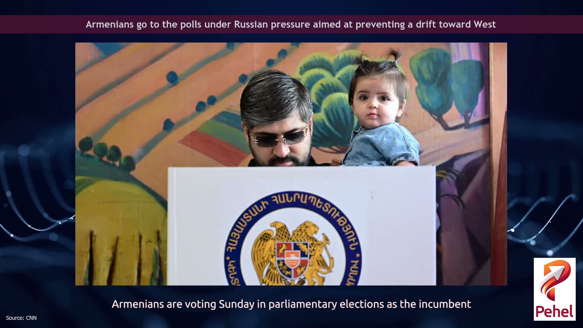 Armenians go to the polls under Russian pressure aimed at preventing a drift toward West