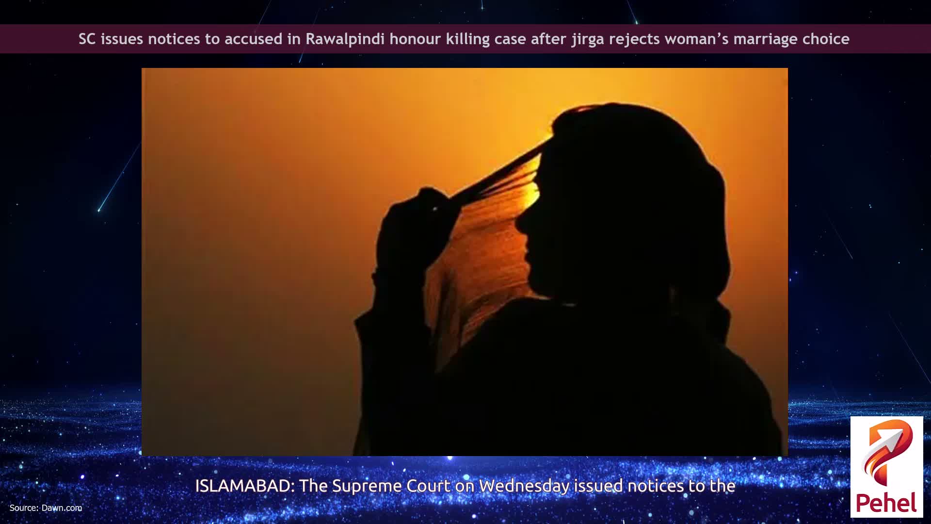 SC issues notices to accused in Rawalpindi honour killing case after jirga rejects woman’s marriage choice