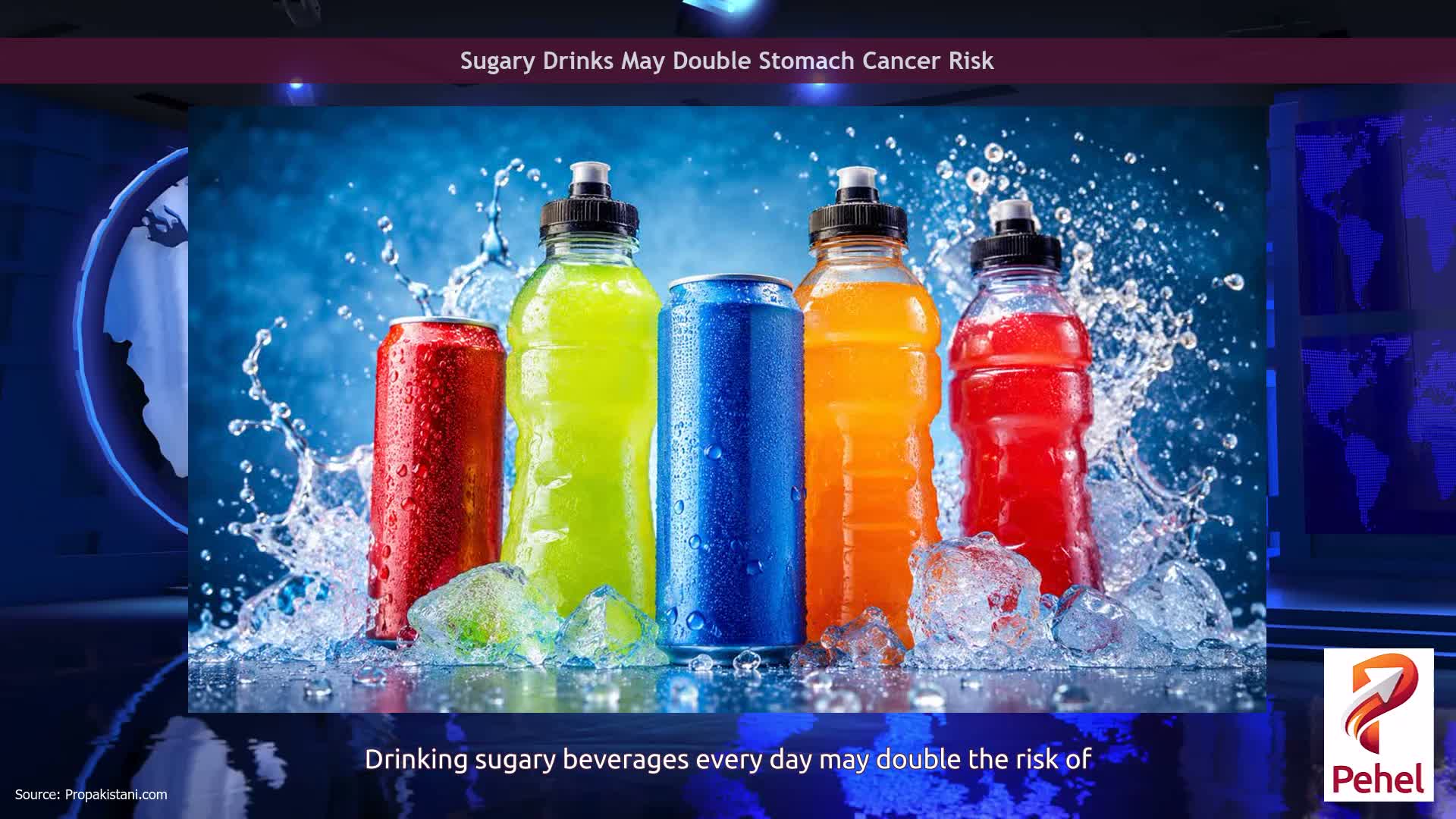 Sugary Drinks May Double Stomach Cancer Risk