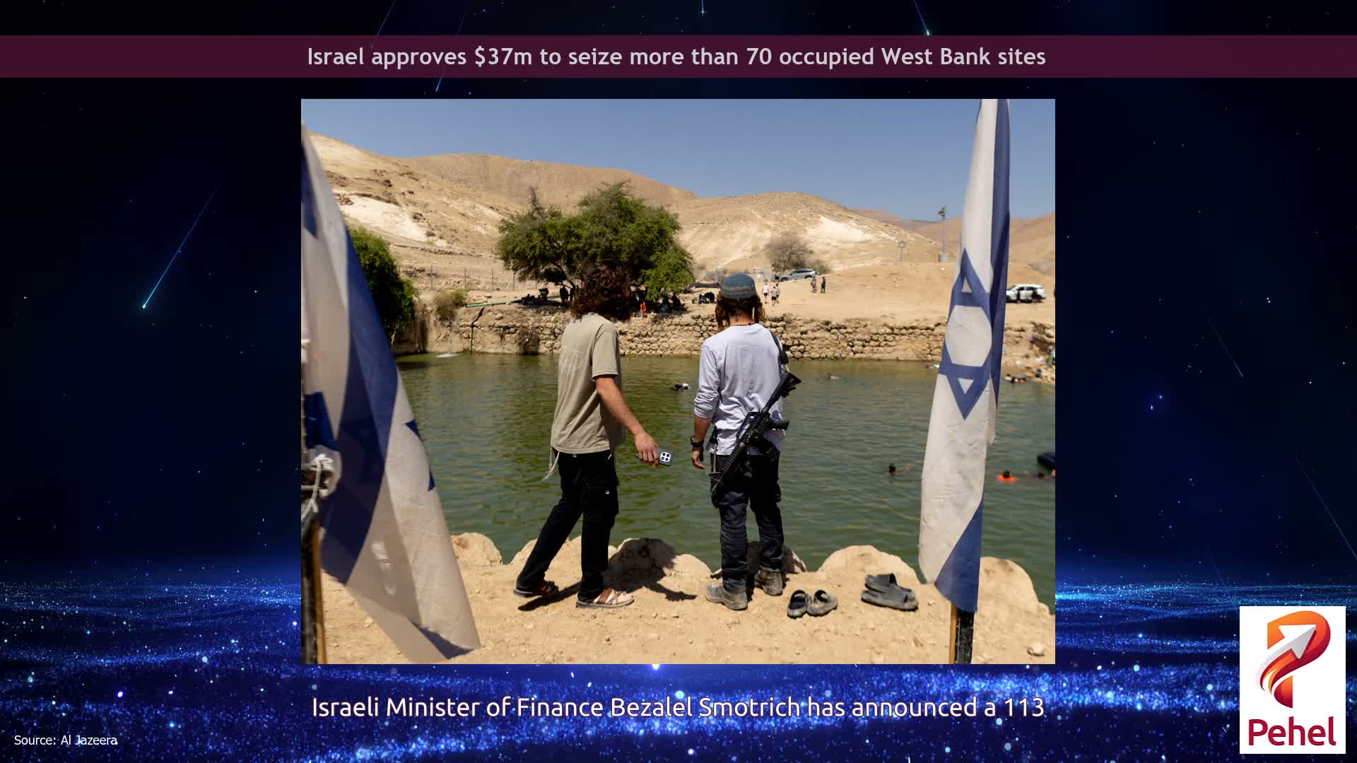 Israel approves $37m to seize more than 70 occupied West Bank sites