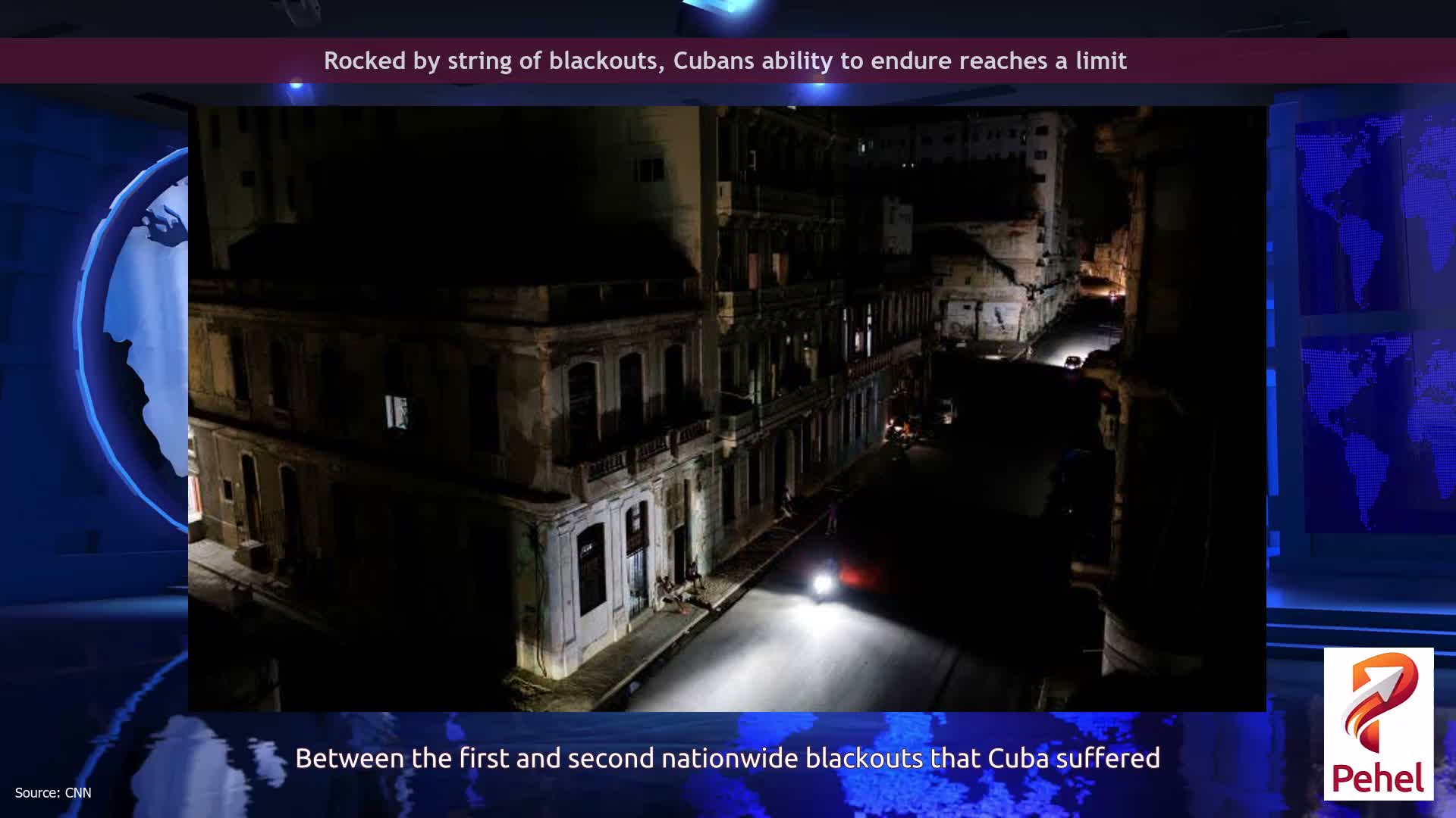 Rocked by string of blackouts, Cubans ability to endure reaches a limit