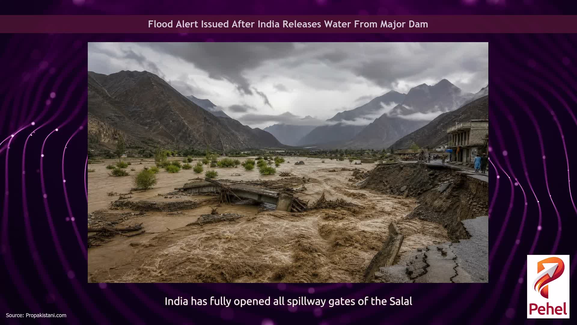 Flood Alert Issued After India Releases Water From Major Dam