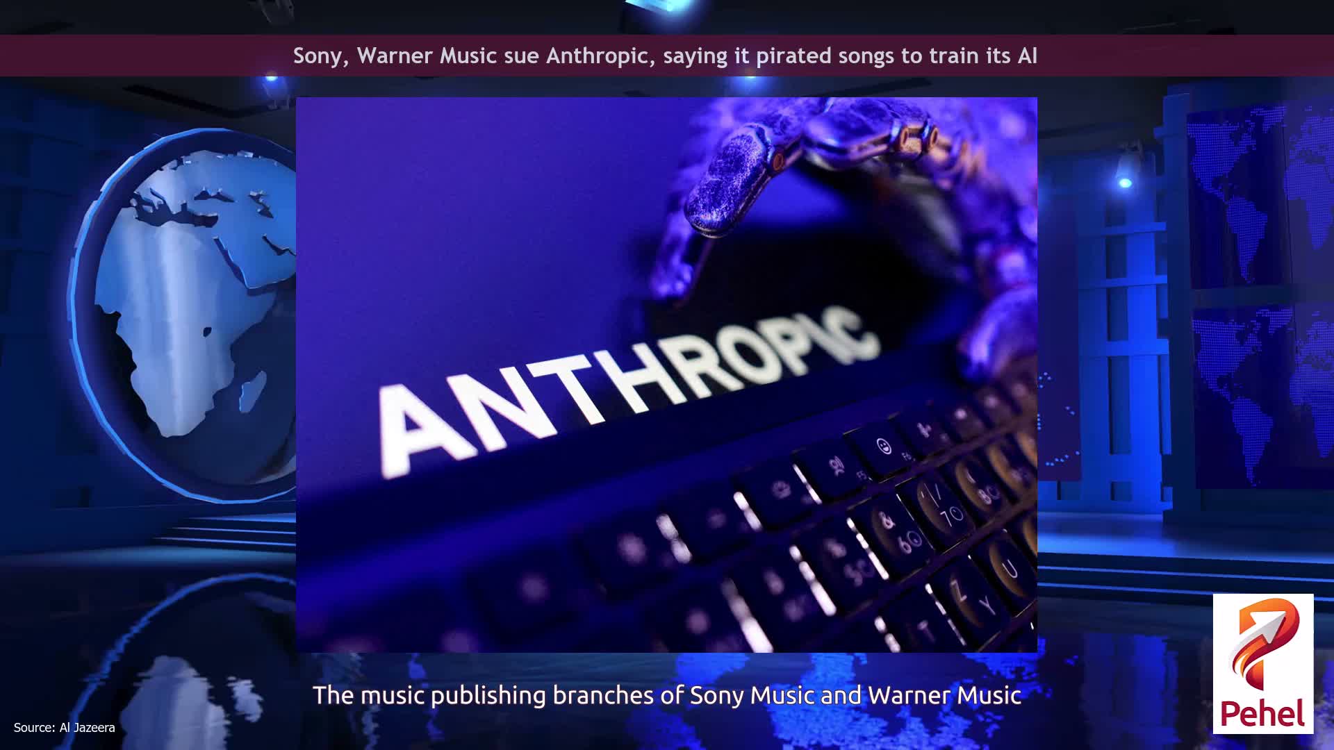 Sony, Warner Music sue Anthropic, saying it pirated songs to train its AI