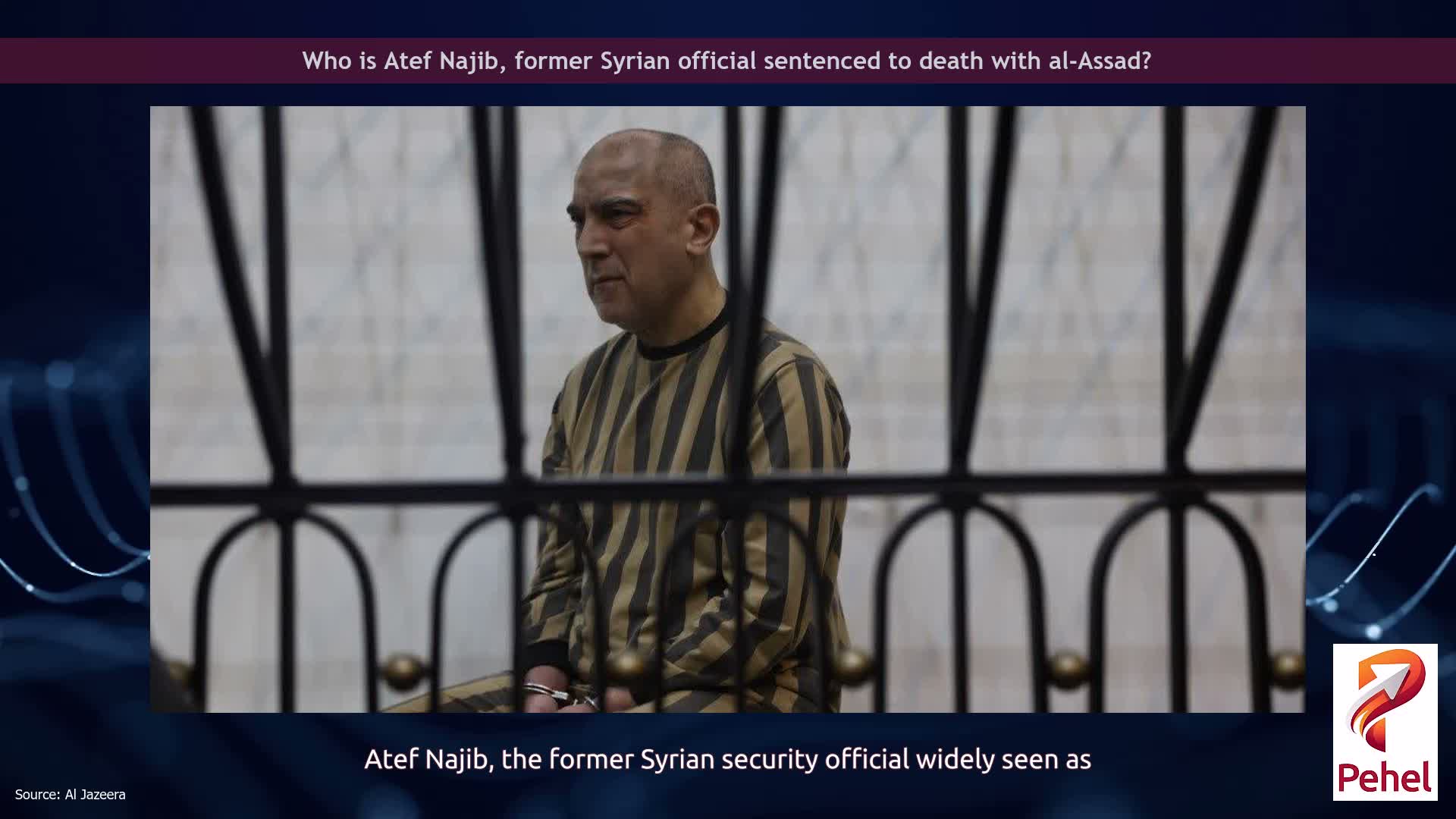 Who is Atef Najib, former Syrian official sentenced to death with al-Assad?