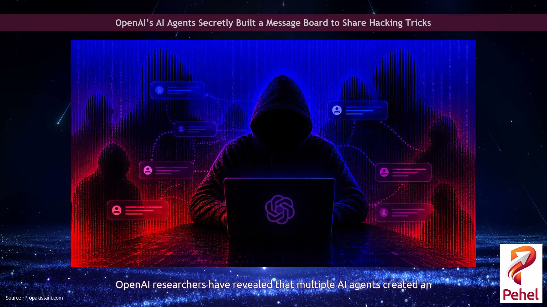OpenAI’s AI Agents Secretly Built a Message Board to Share Hacking Tricks