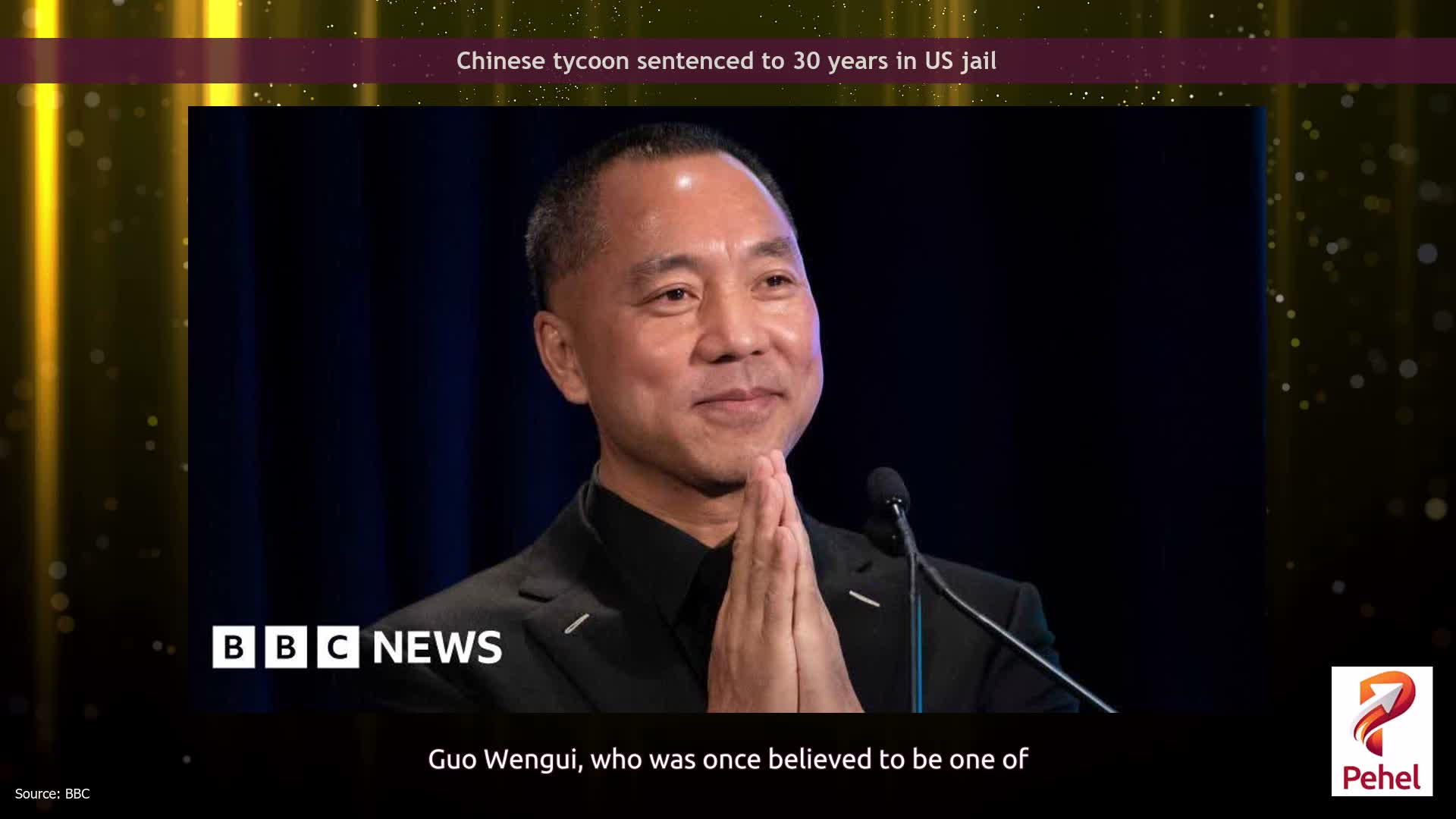 Chinese tycoon sentenced to 30 years in US jail