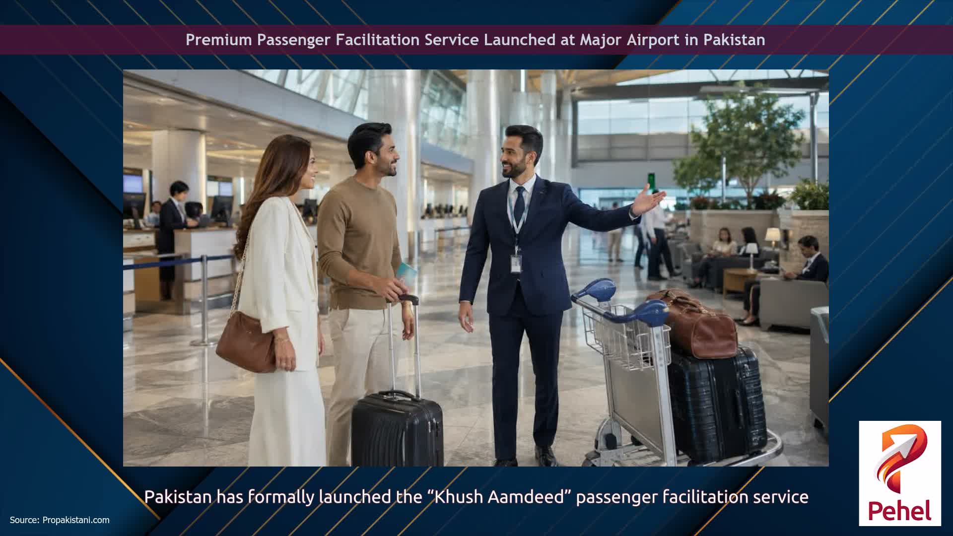 Premium Passenger Facilitation Service Launched at Major Airport in Pakistan