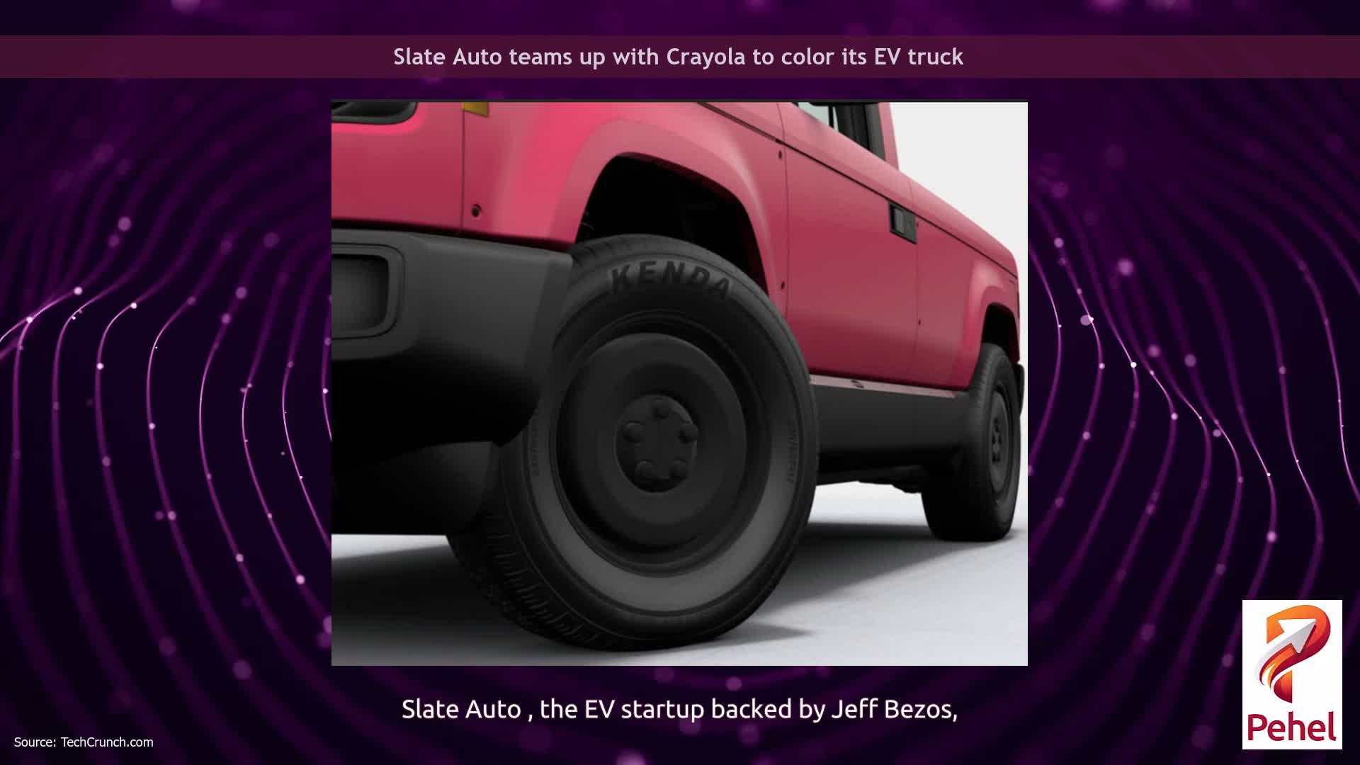 Slate Auto teams up with Crayola to color its EV truck