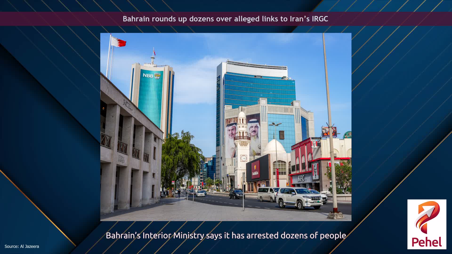 Bahrain rounds up dozens over alleged links to Iran’s IRGC