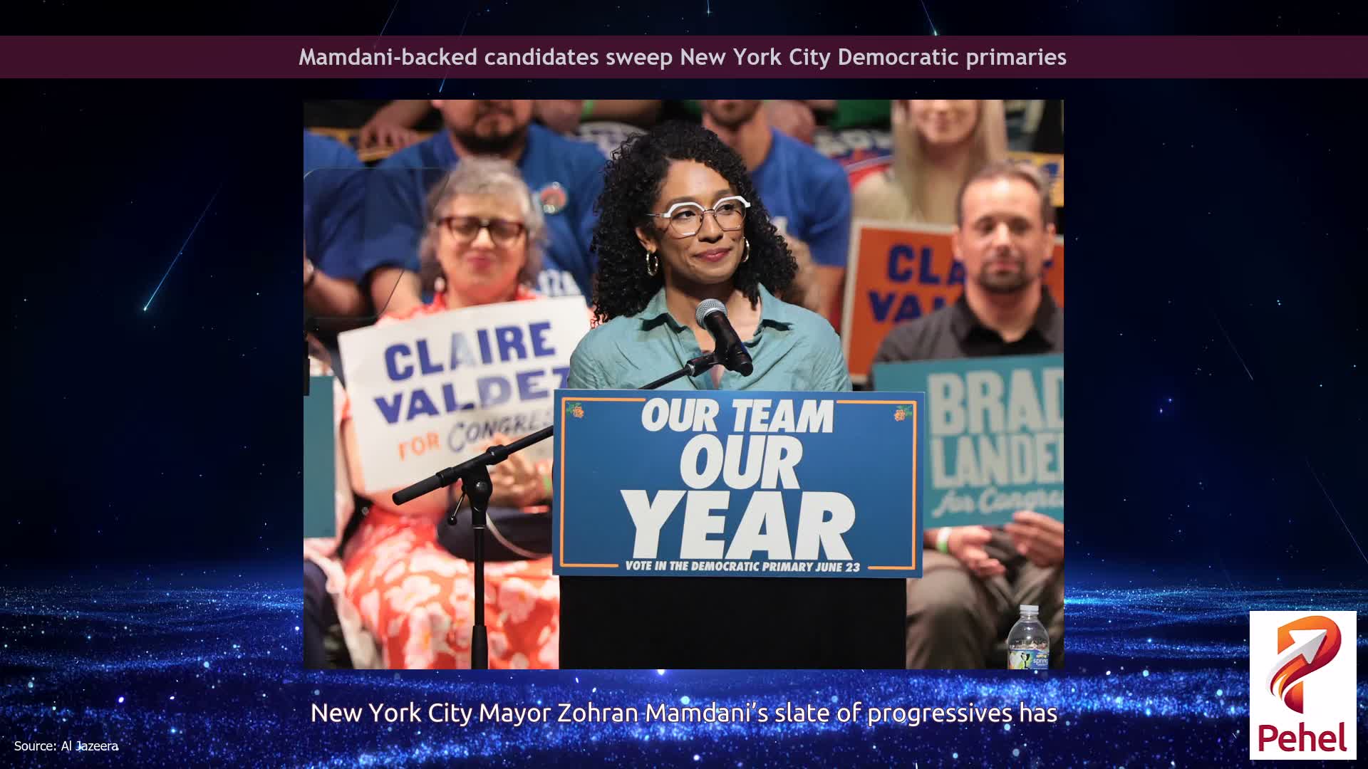 Mamdani-backed candidates sweep New York City Democratic primaries