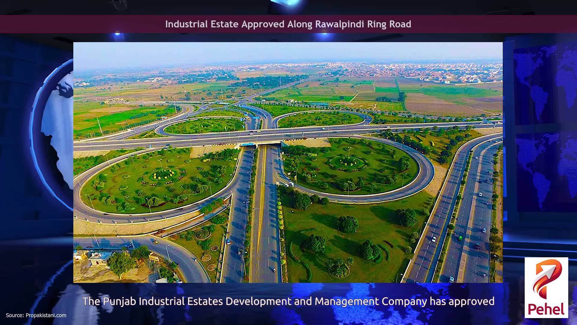 Industrial Estate Approved Along Rawalpindi Ring Road