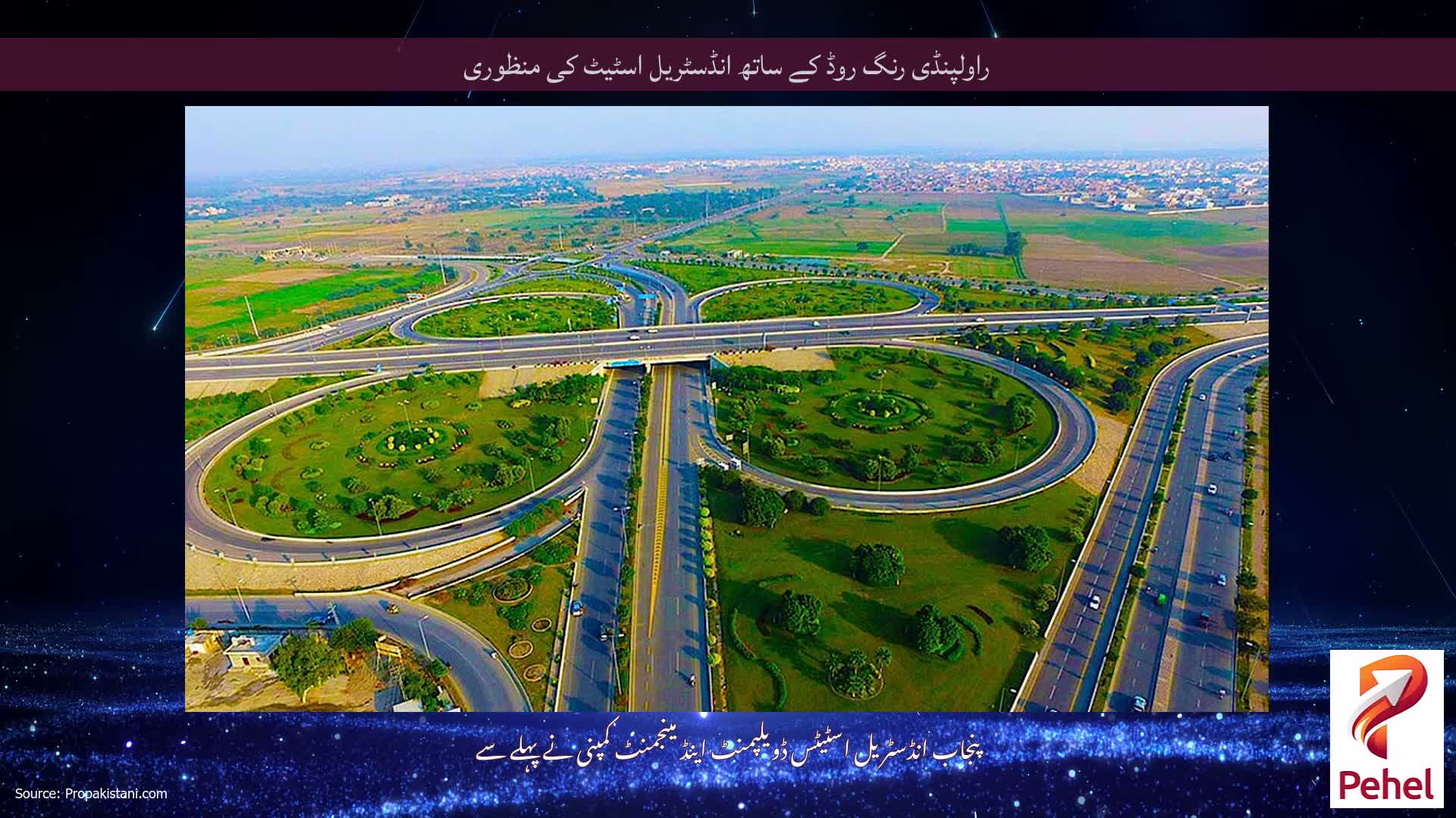 راولپنڈی رنگ روڈ کے ساتھ انڈسٹریل اسٹیٹ کی منظوری