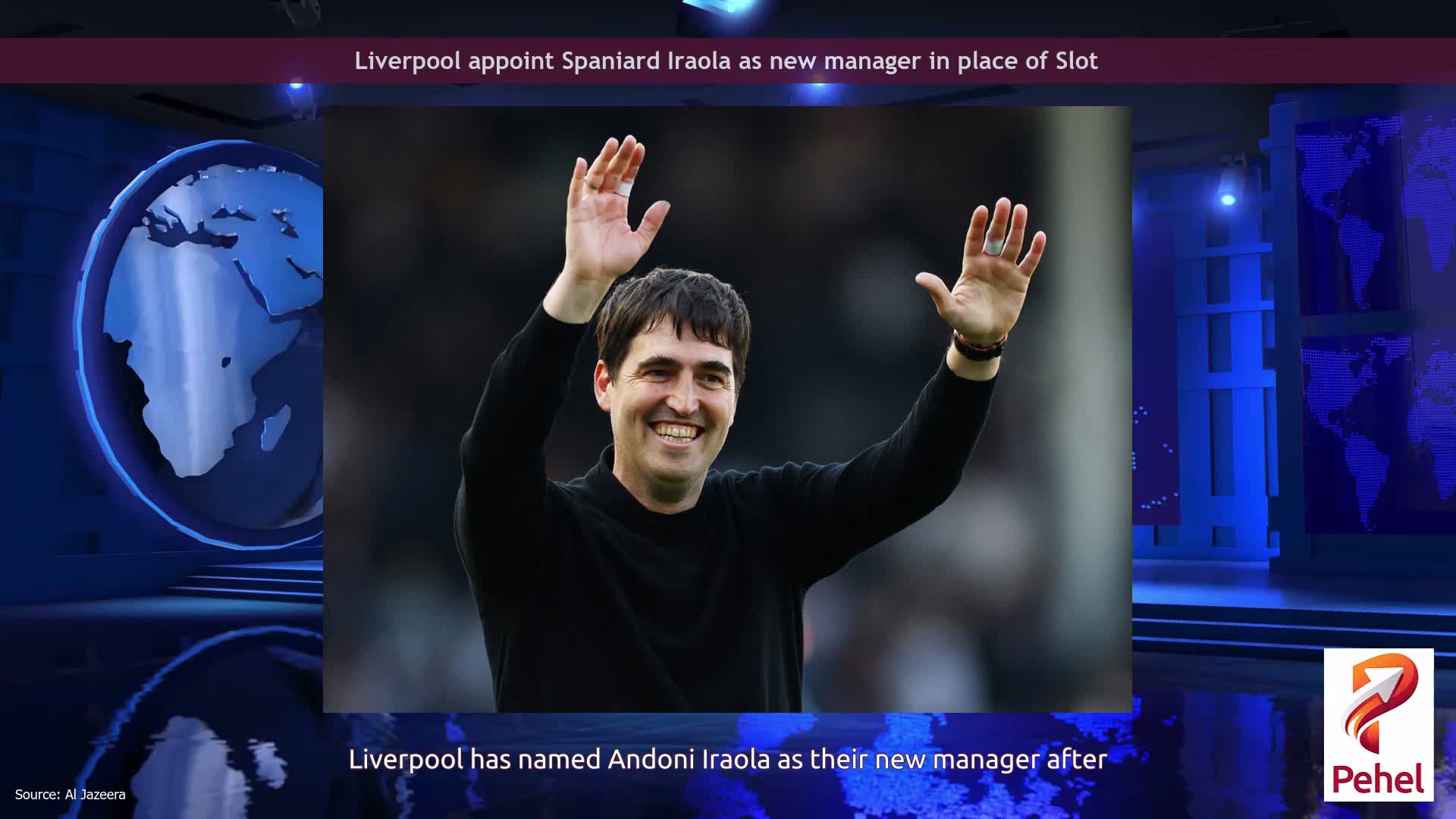 Liverpool appoint Spaniard Iraola as new manager in place of Slot