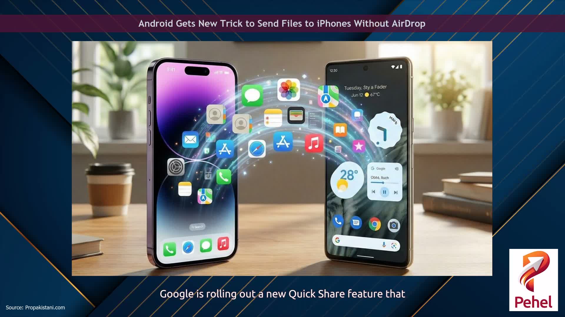 Android Gets New Trick to Send Files to iPhones Without AirDrop