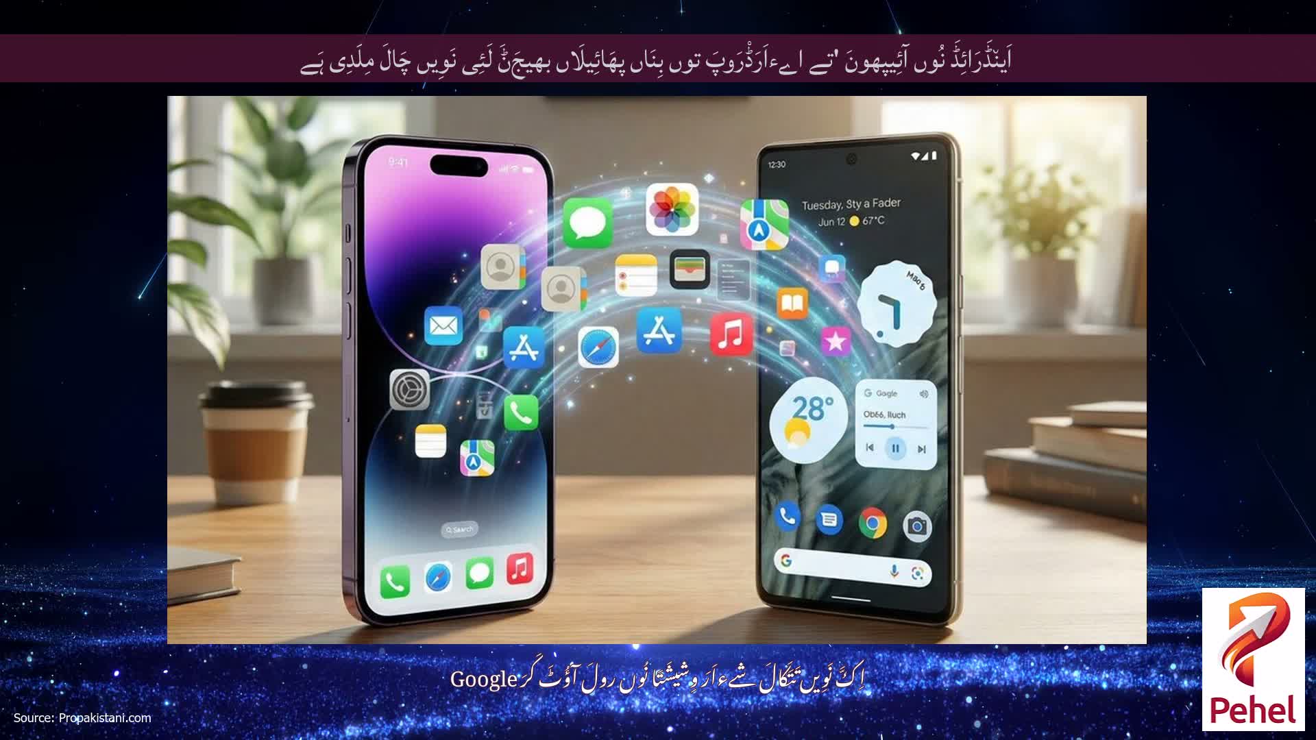 اَین٘ڈَرَائِڈَ نُوں آئِیپھونَ 'تے اےءاَرَڈْرَوپَ توں بِنَاں پھَائِیلَاں بھیجَݨَ لَئِی نَوِیں چَالَ مِلَدِی ہَے