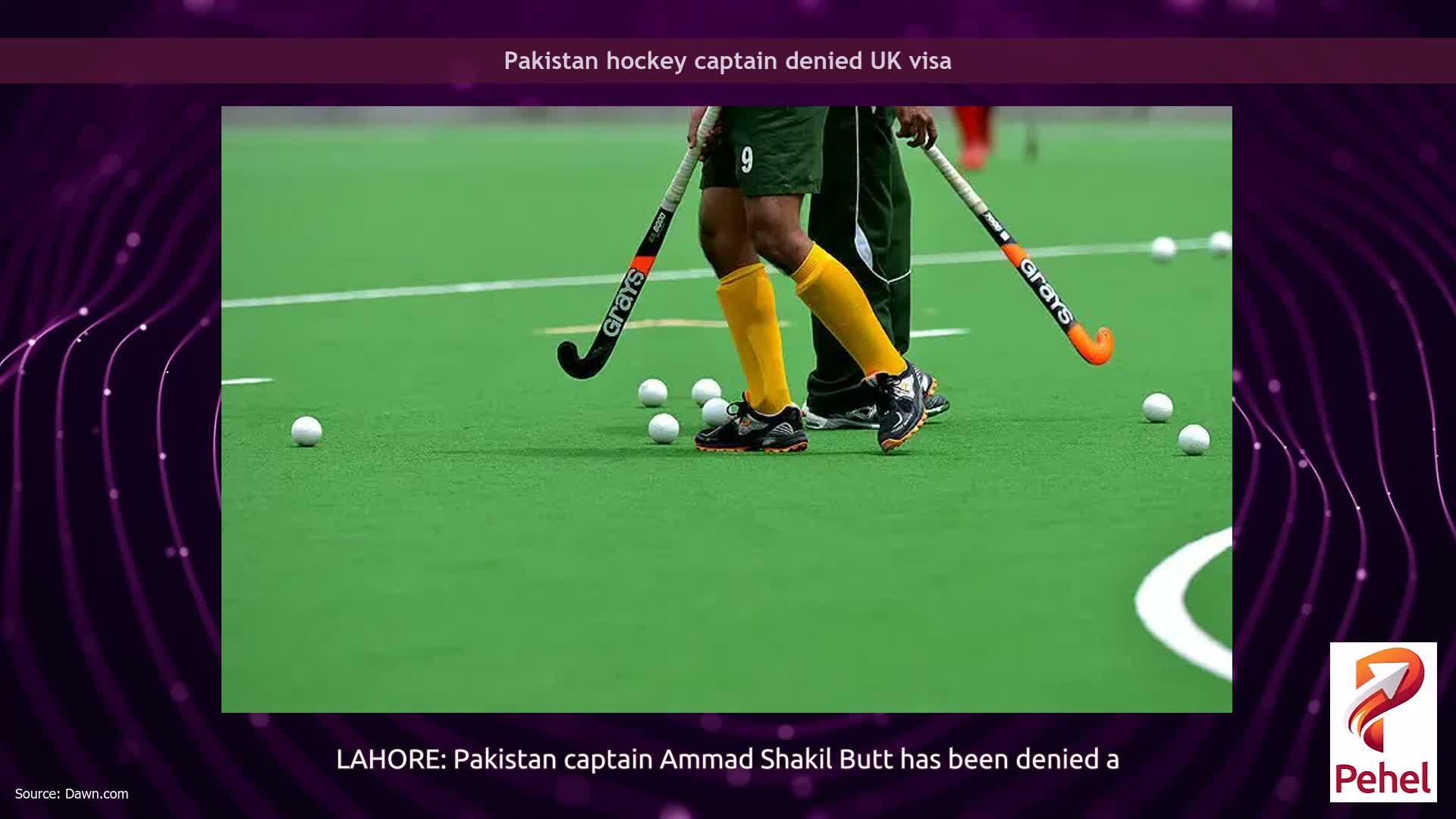 Pakistan hockey captain denied UK visa