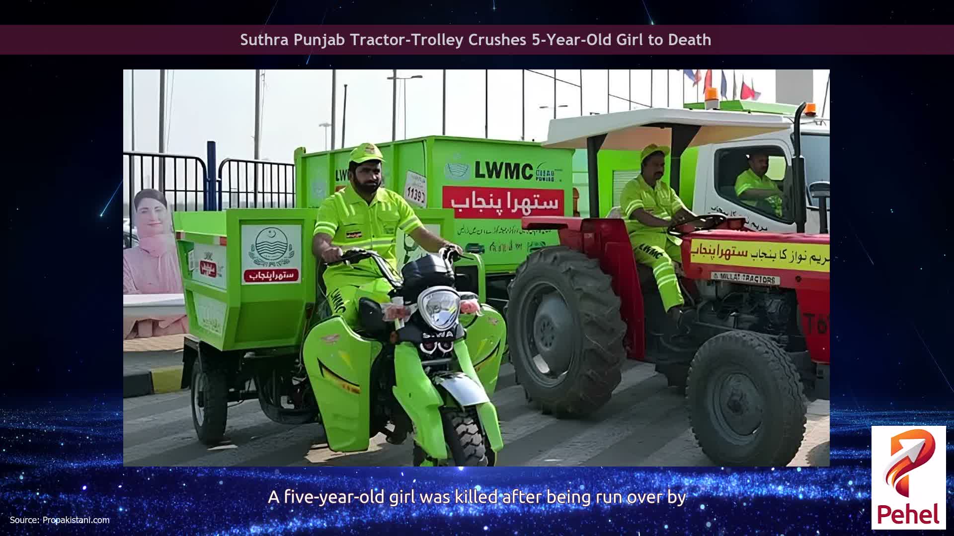 Suthra Punjab Tractor-Trolley Crushes 5-Year-Old Girl to Death